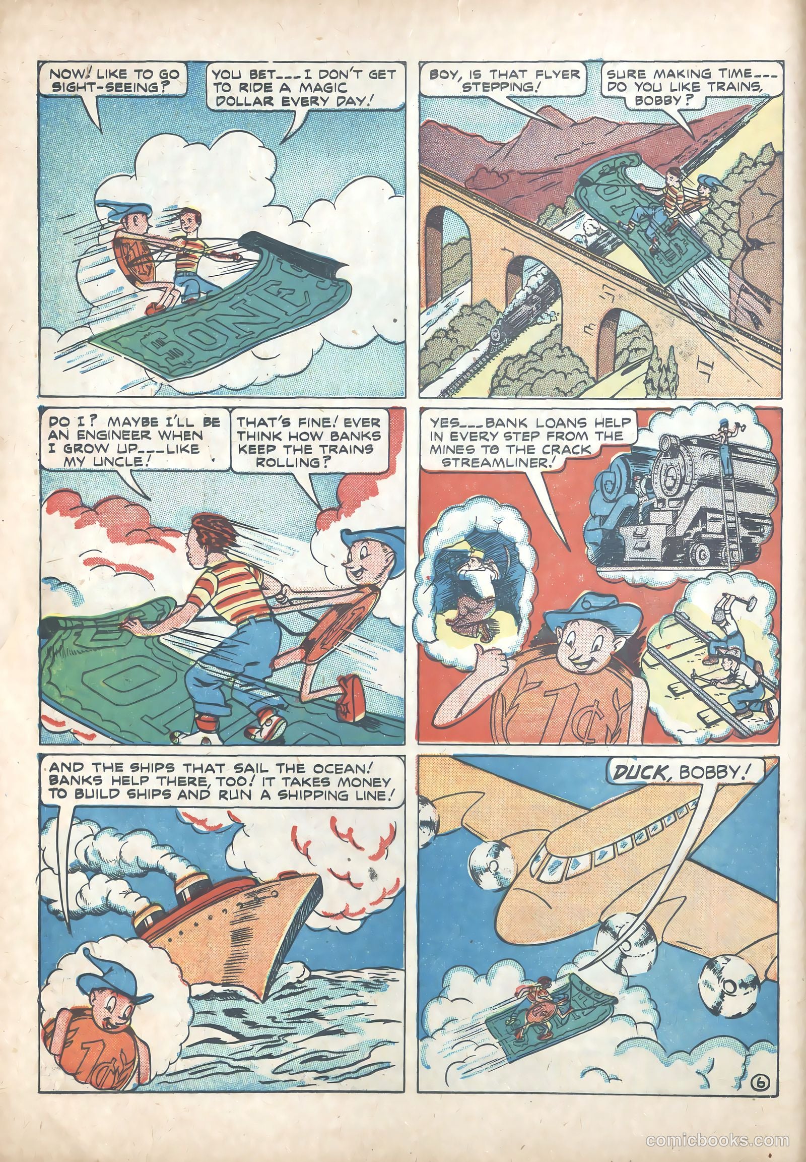 Peter Penny and His Magic Dollar #nn — page 6 of 15