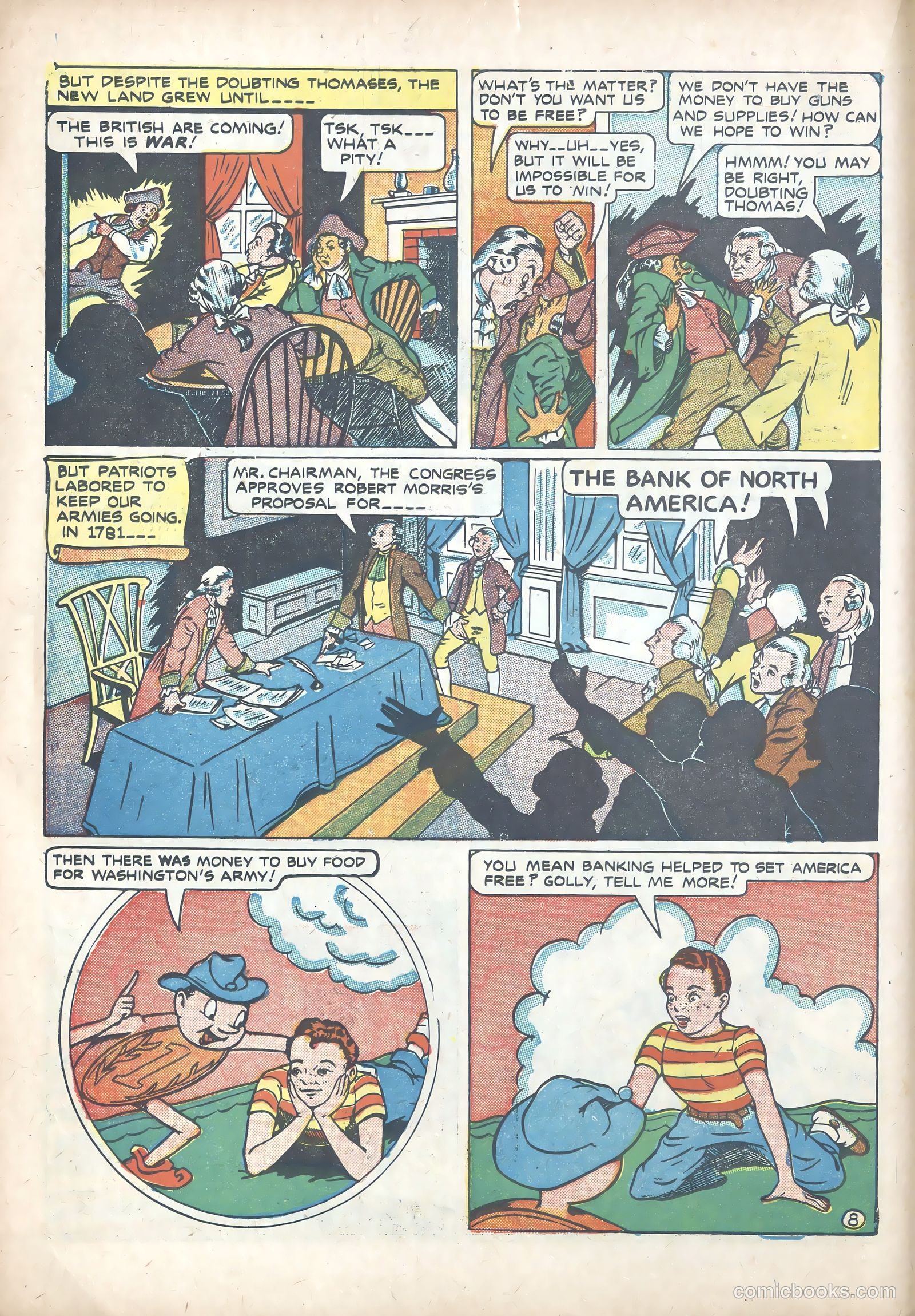 Peter Penny and His Magic Dollar #nn — page 8 of 15
