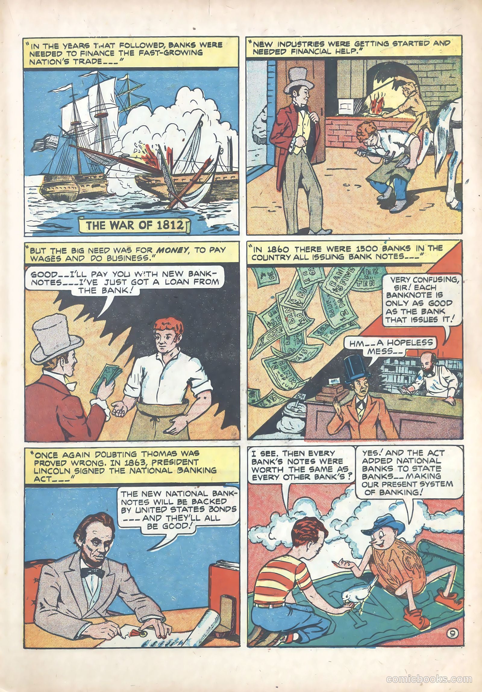 Peter Penny and His Magic Dollar #nn — page 9 of 15