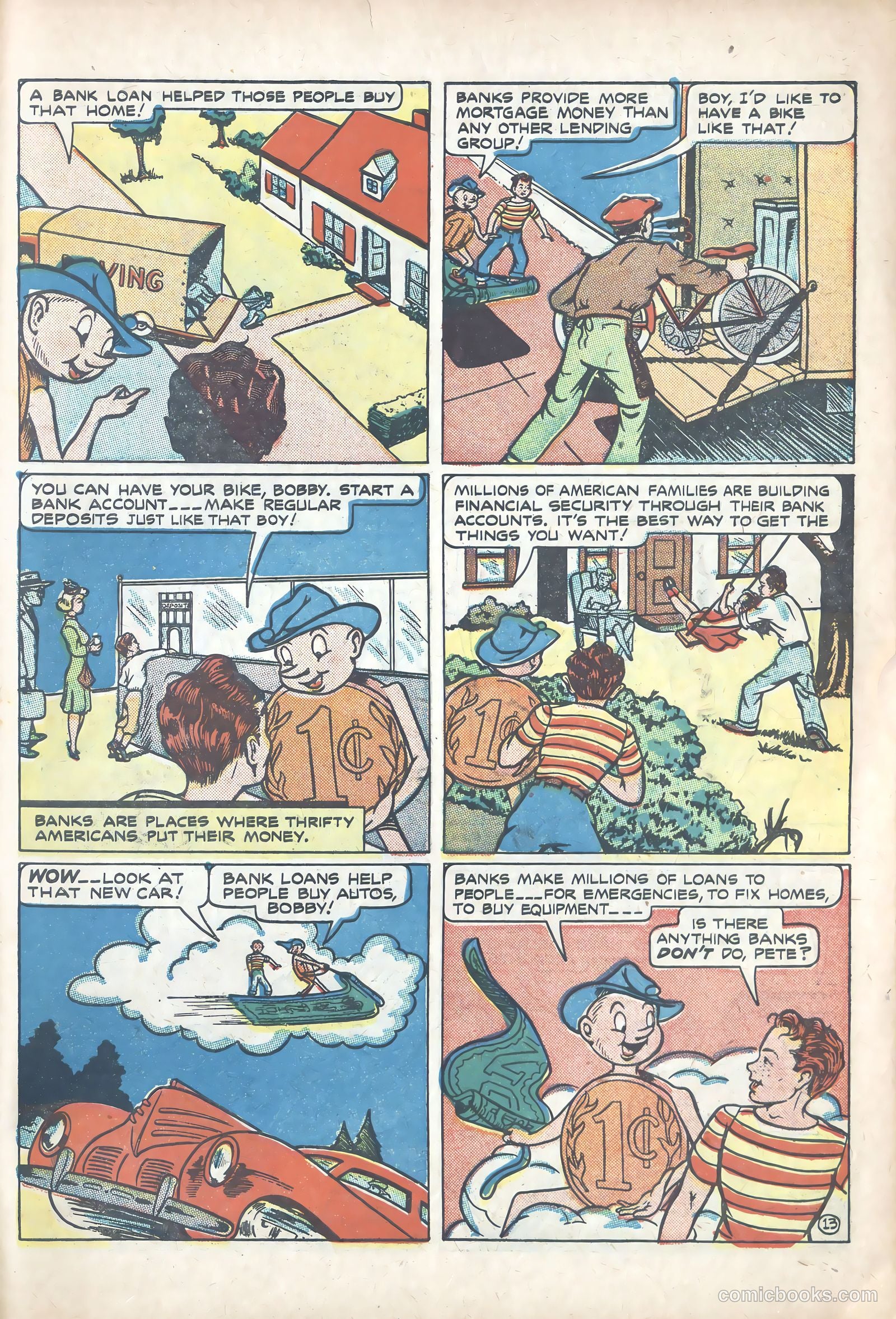 Peter Penny and His Magic Dollar #nn — page 13 of 15