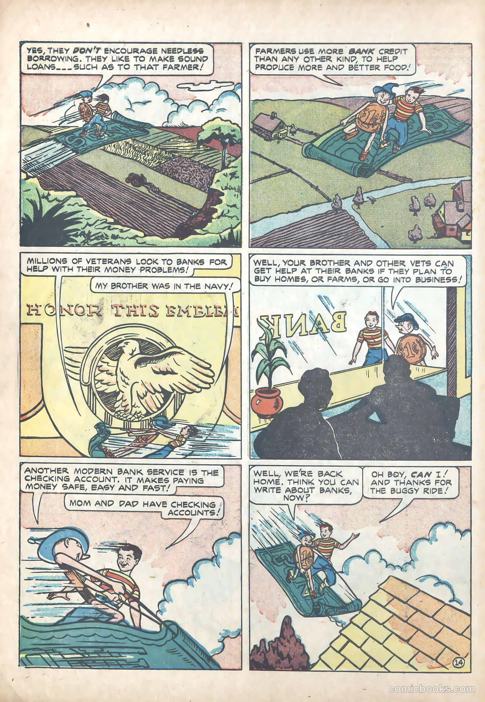 Peter Penny and His Magic Dollar #nn — page 14 of 15