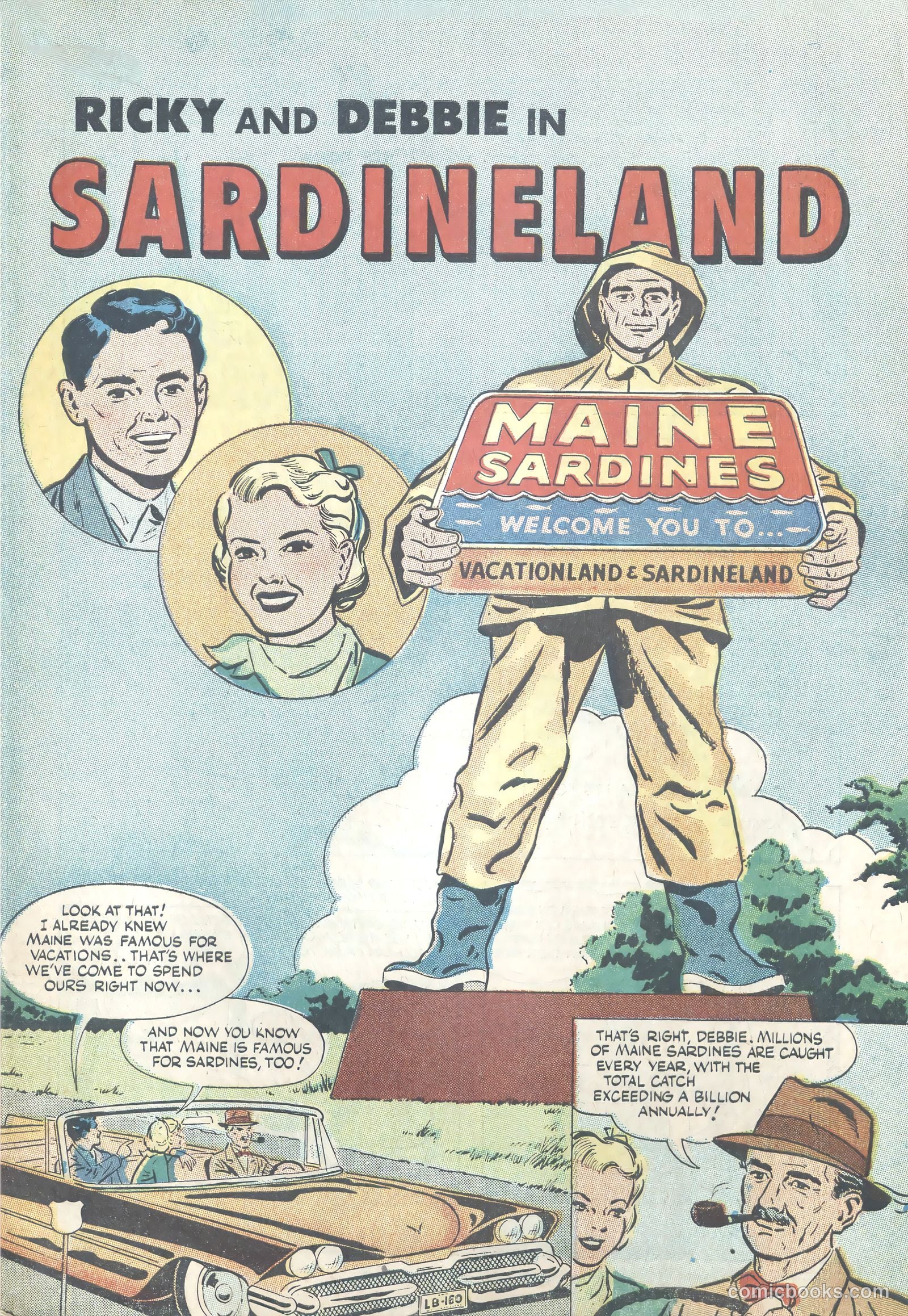 Ricky and Debbie in Sardineland #nn — page 1 of 12