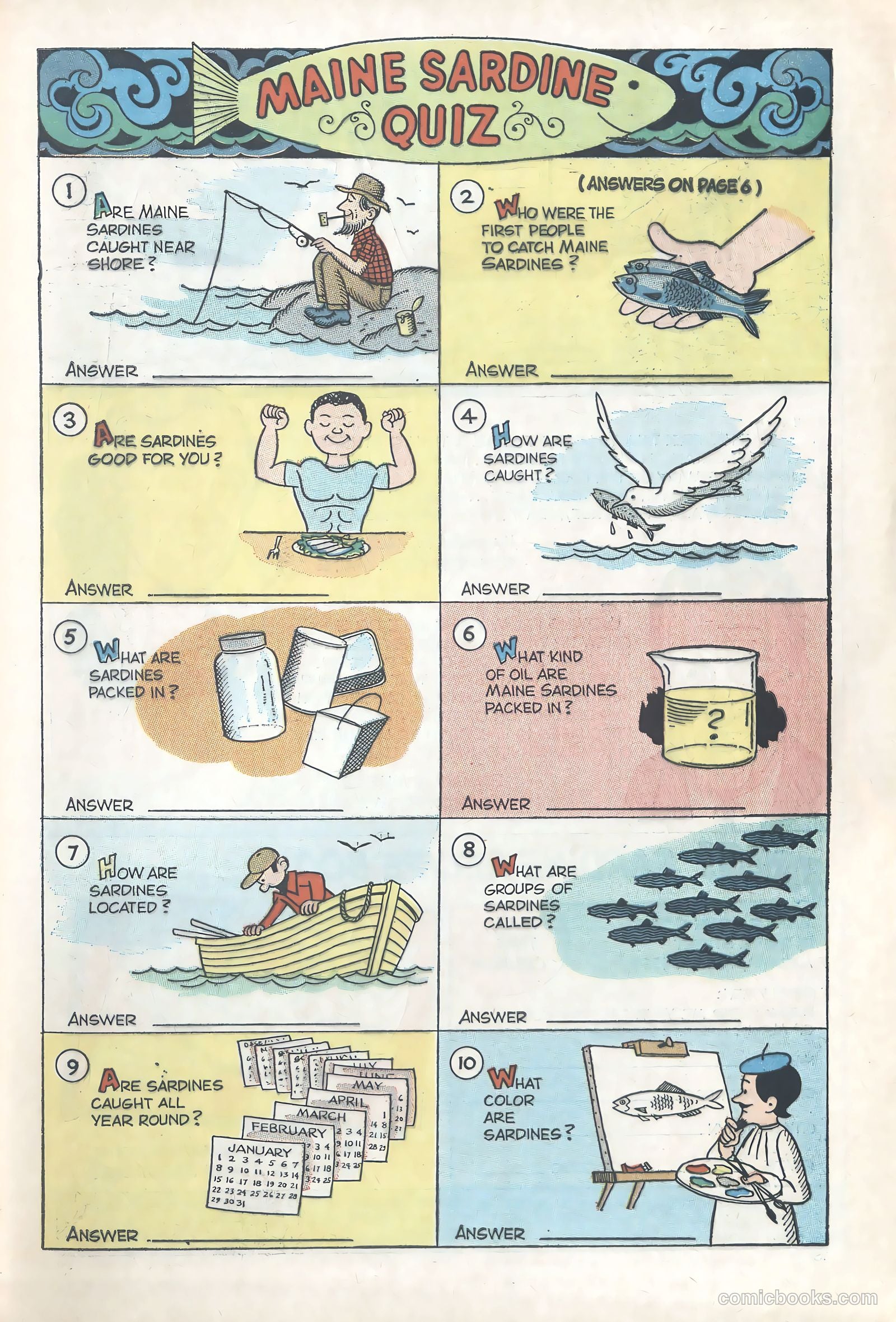 Ricky and Debbie in Sardineland #nn — page 5 of 12