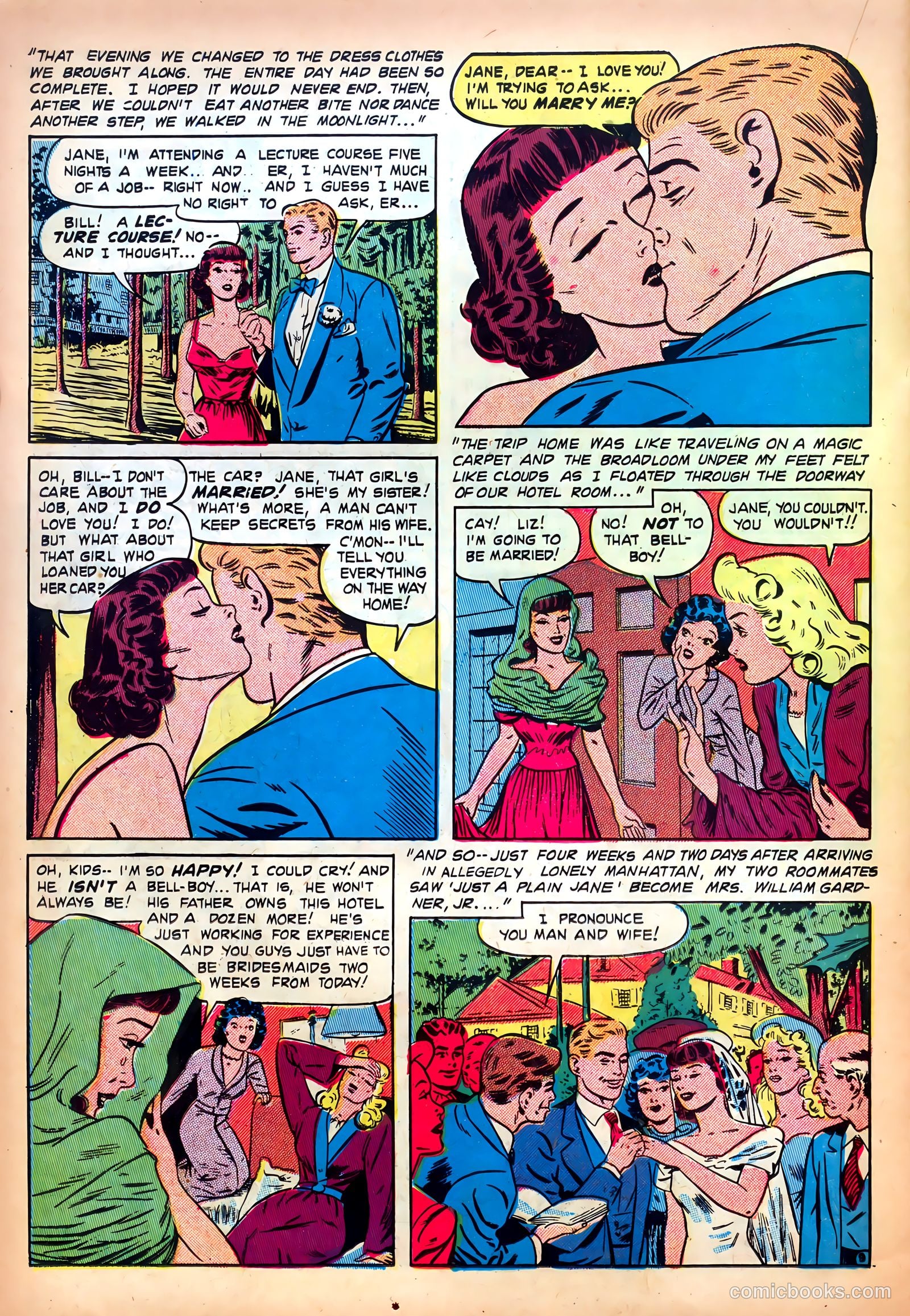 Romantic Confessions v1 #6 — page 32 of 52
