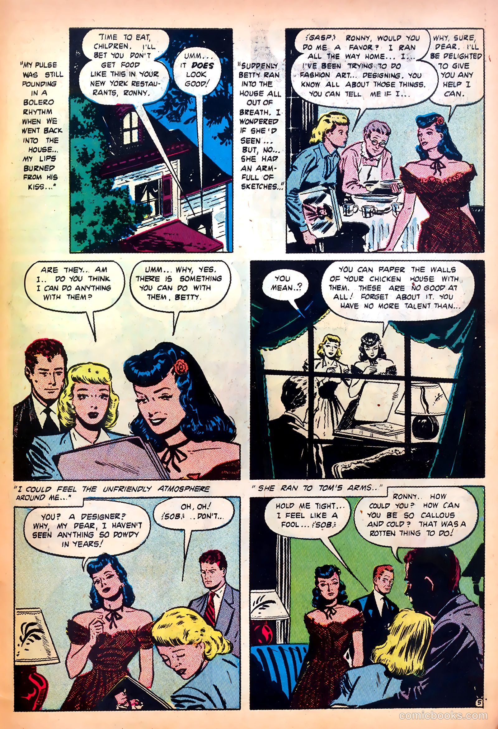 Romantic Confessions v1 #6 — page 45 of 52