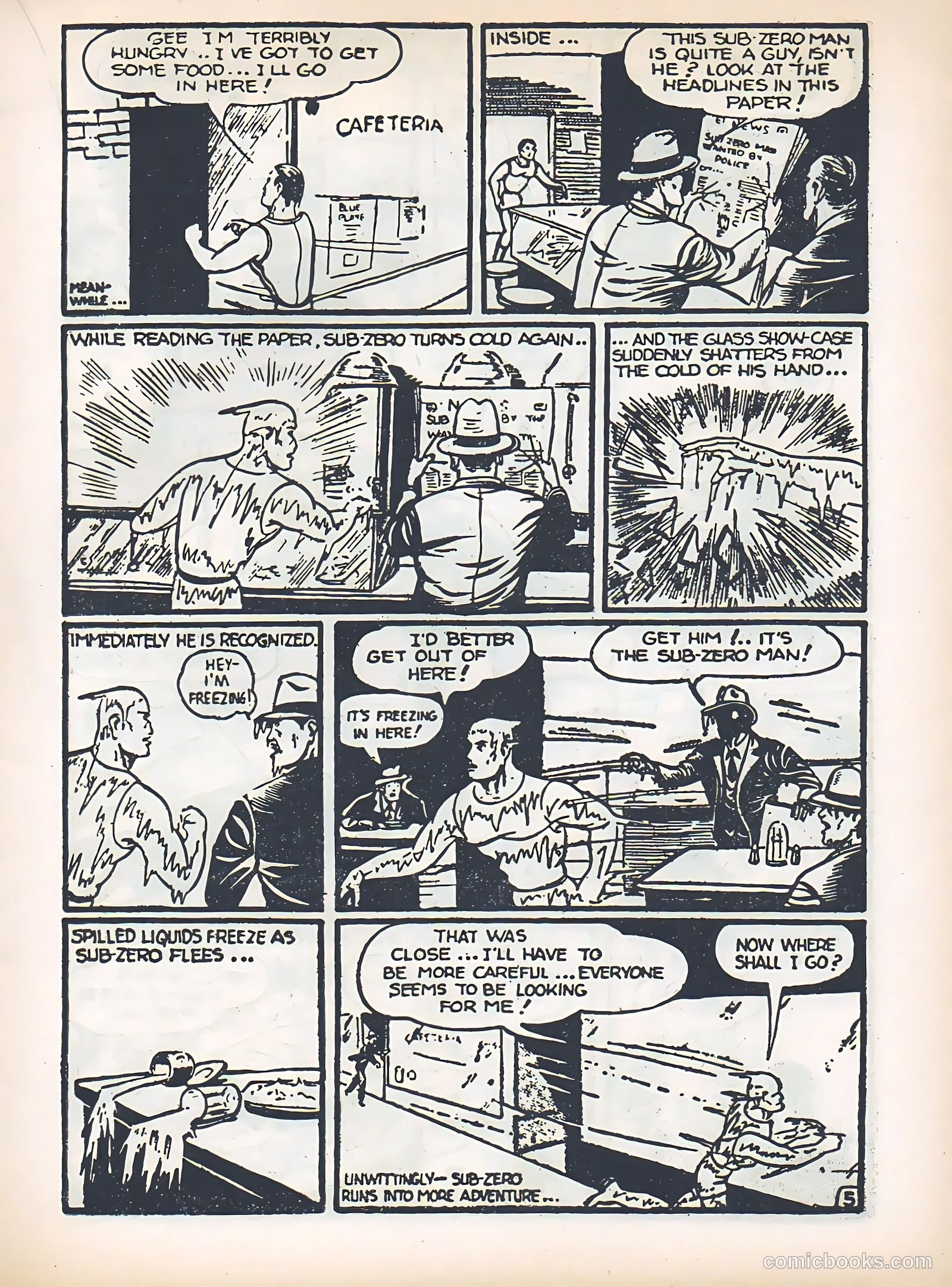 Blue Bolt #4 — page 13 of 36