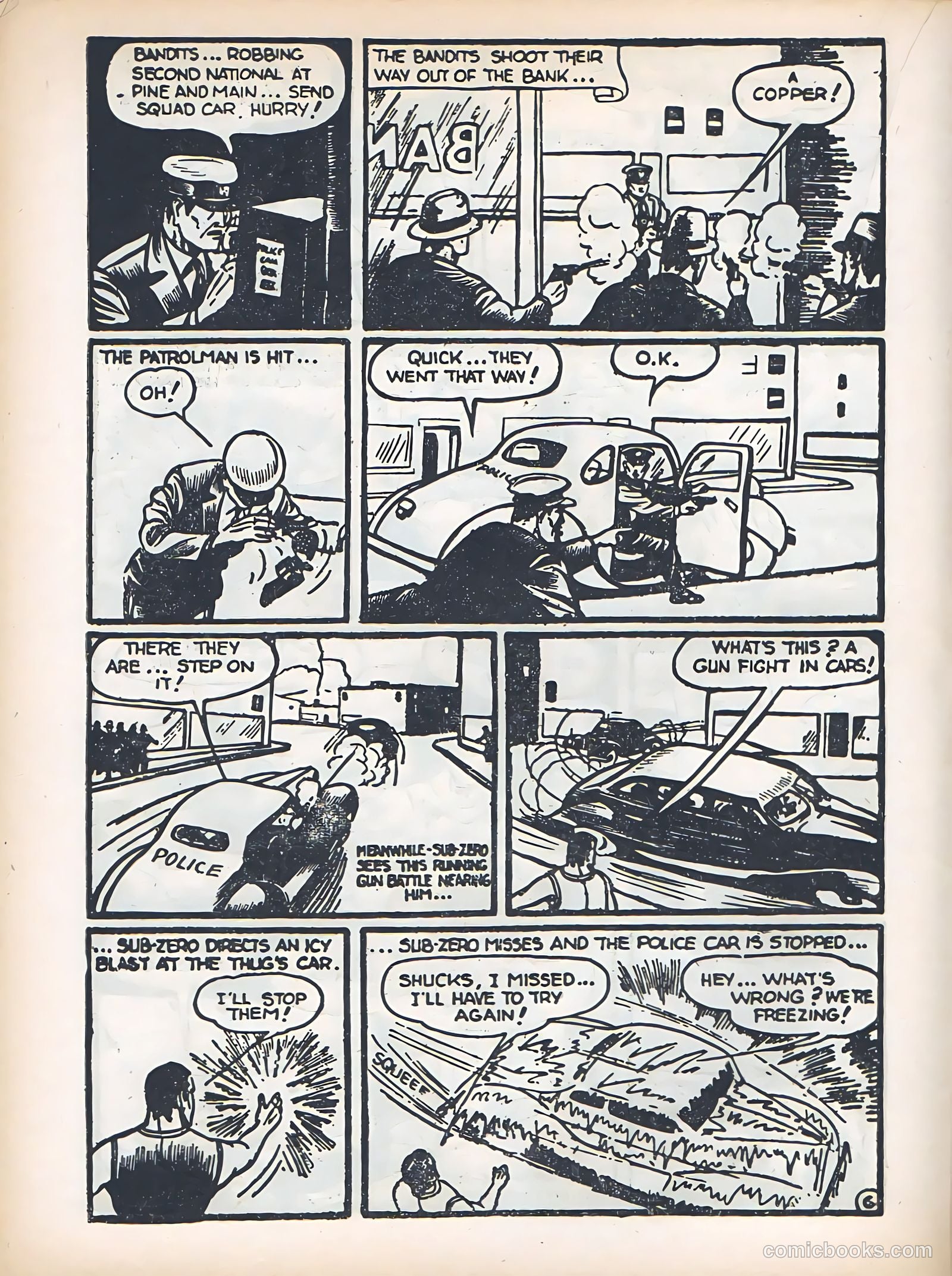 Blue Bolt #4 — page 14 of 36