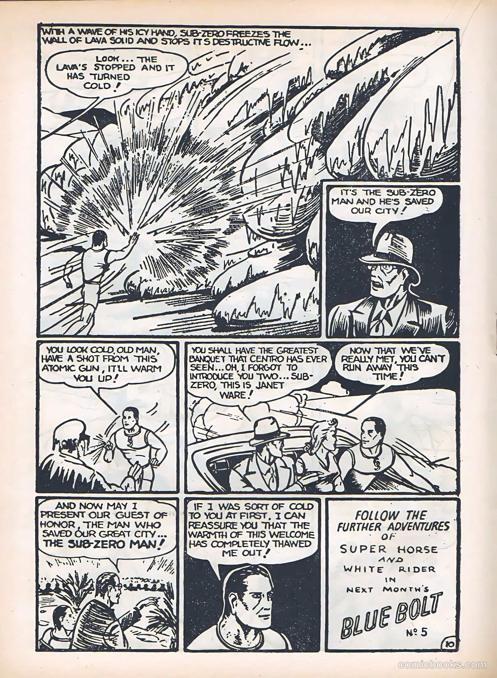 Blue Bolt #4 — page 18 of 36