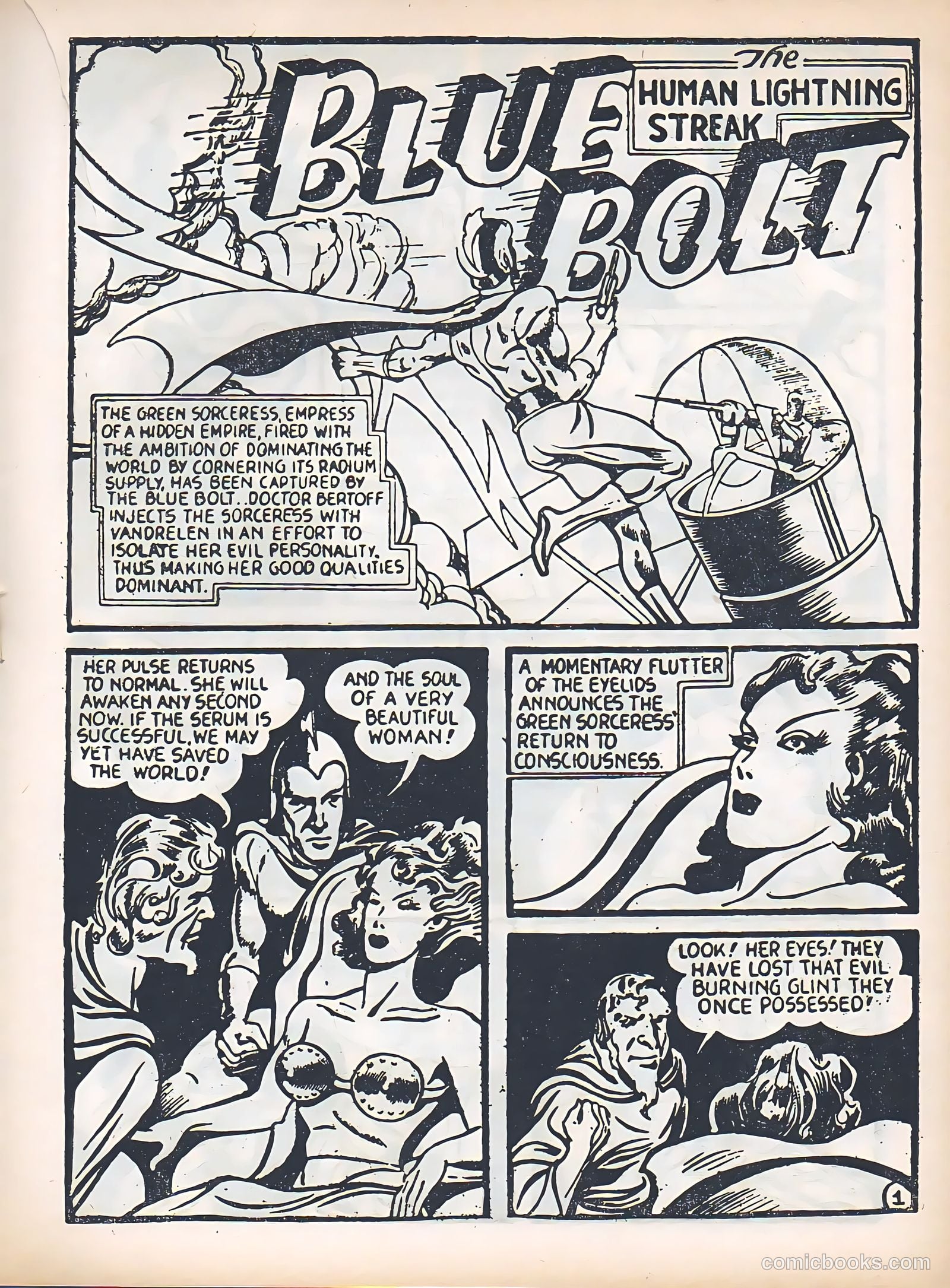 Blue Bolt #4 — page 19 of 36