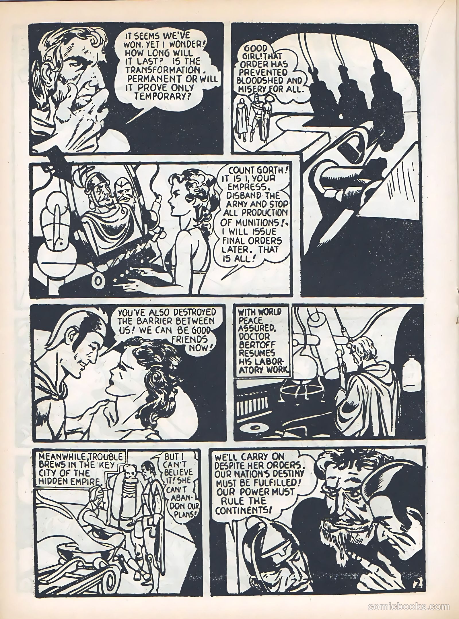 Blue Bolt #4 — page 20 of 36