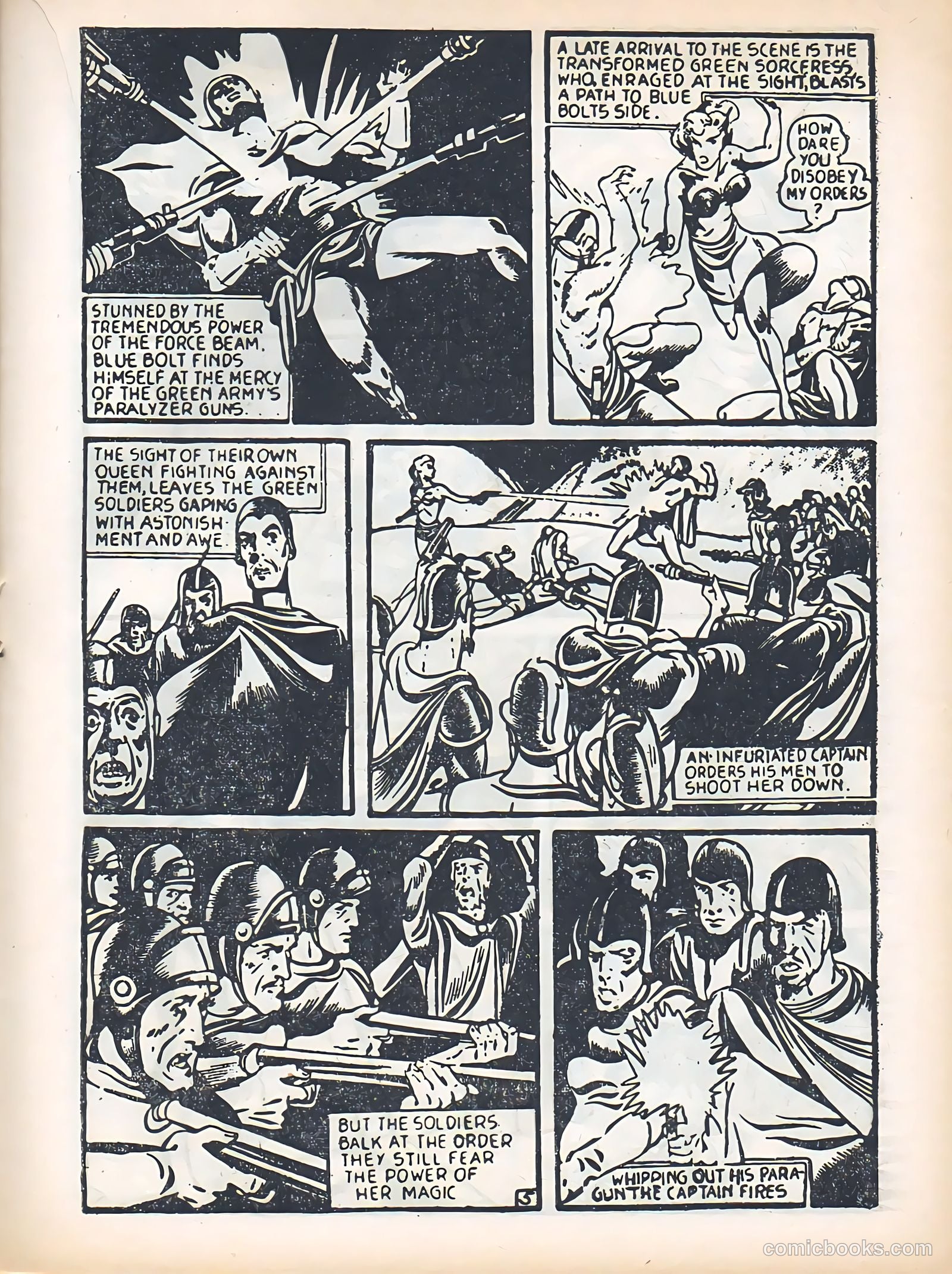 Blue Bolt #4 — page 23 of 36