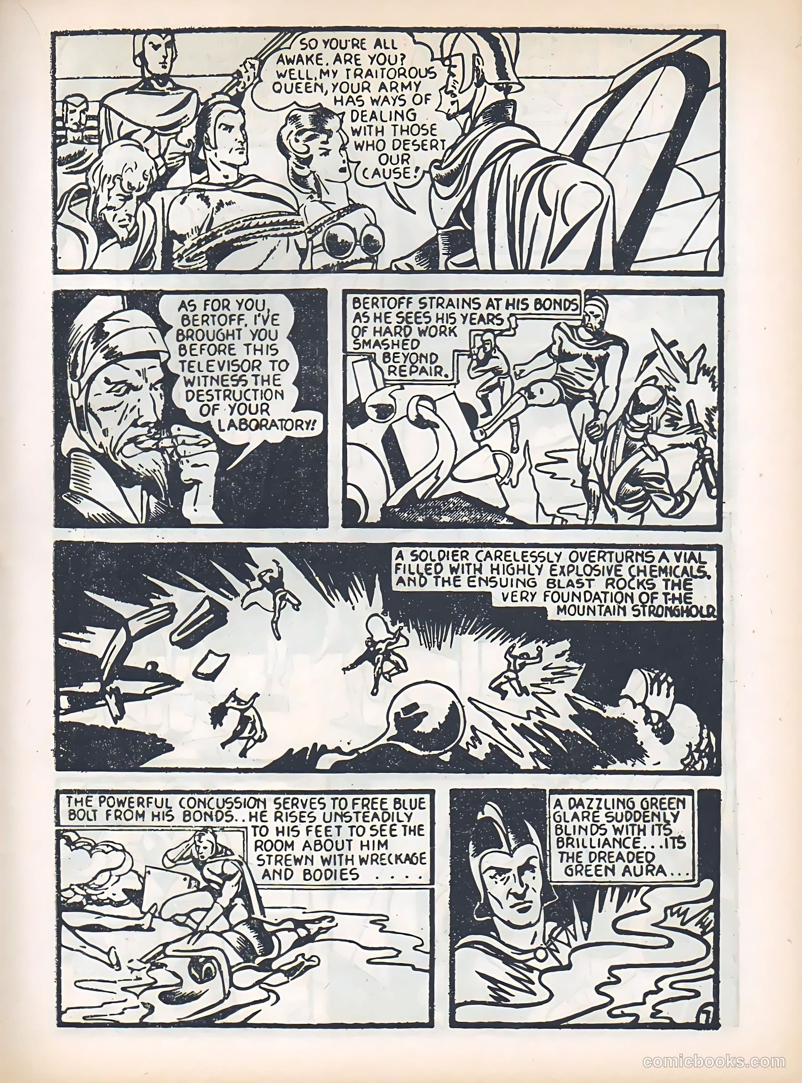 Blue Bolt #4 — page 25 of 36