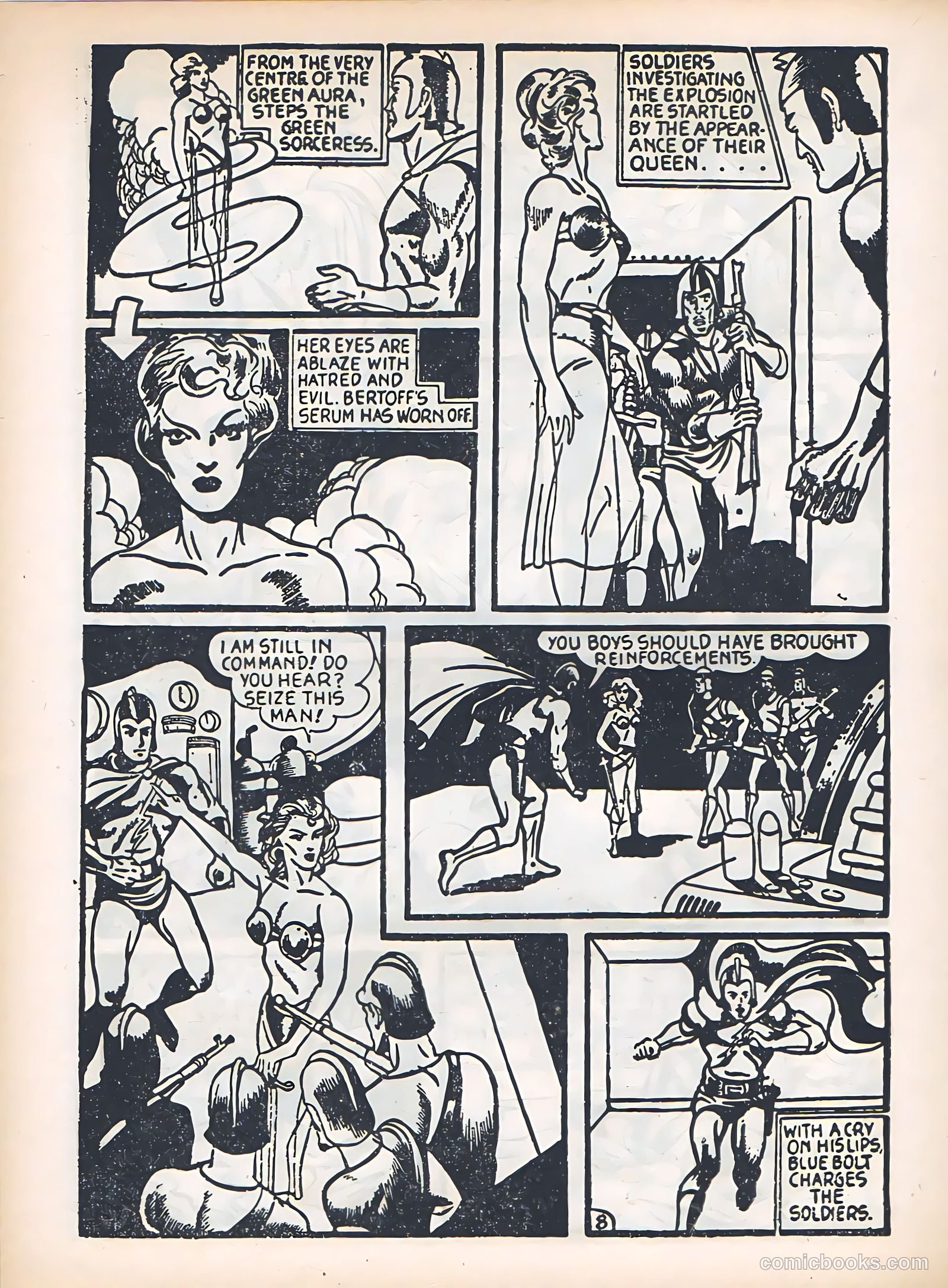 Blue Bolt #4 — page 26 of 36