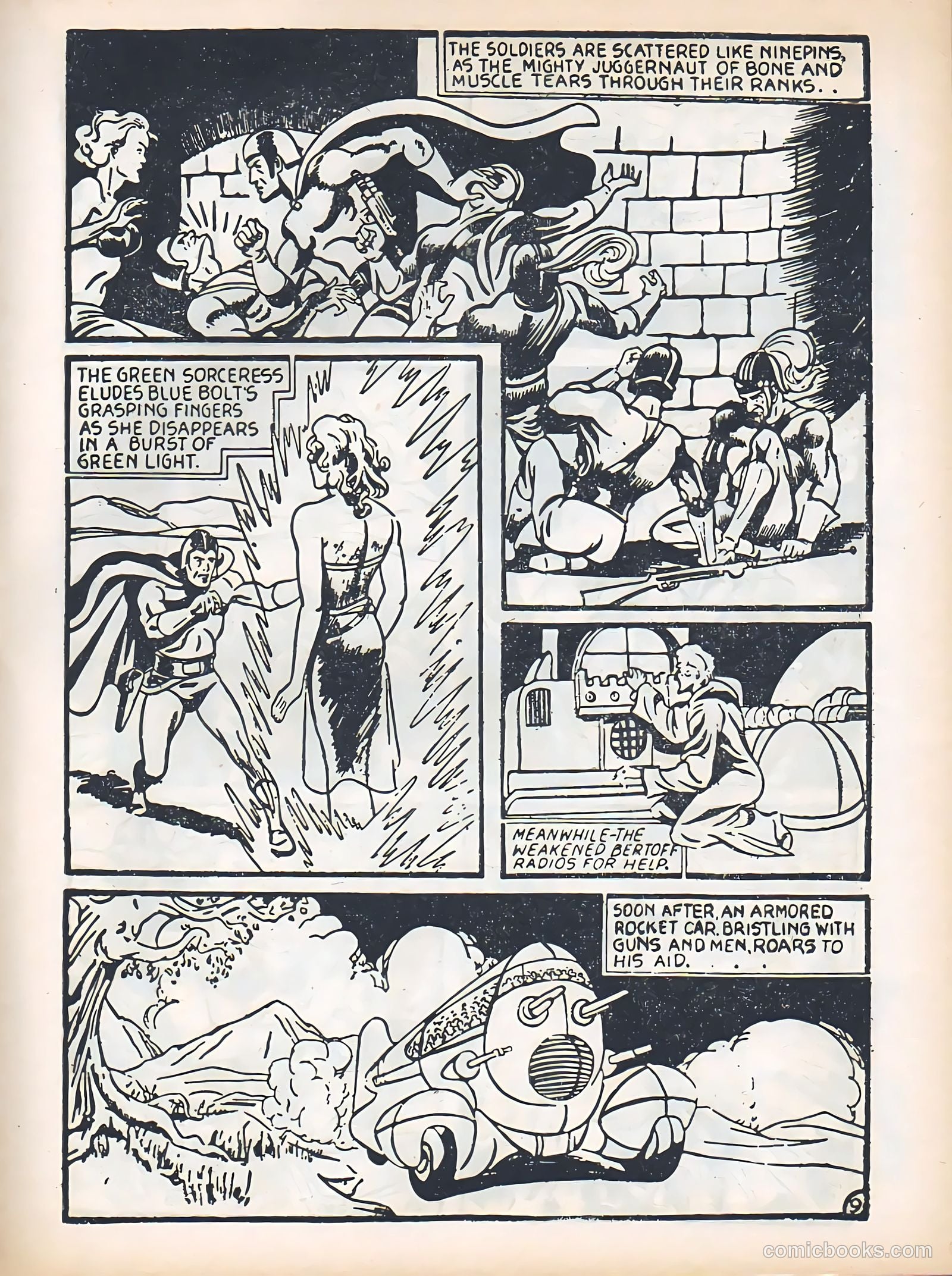 Blue Bolt #4 — page 27 of 36