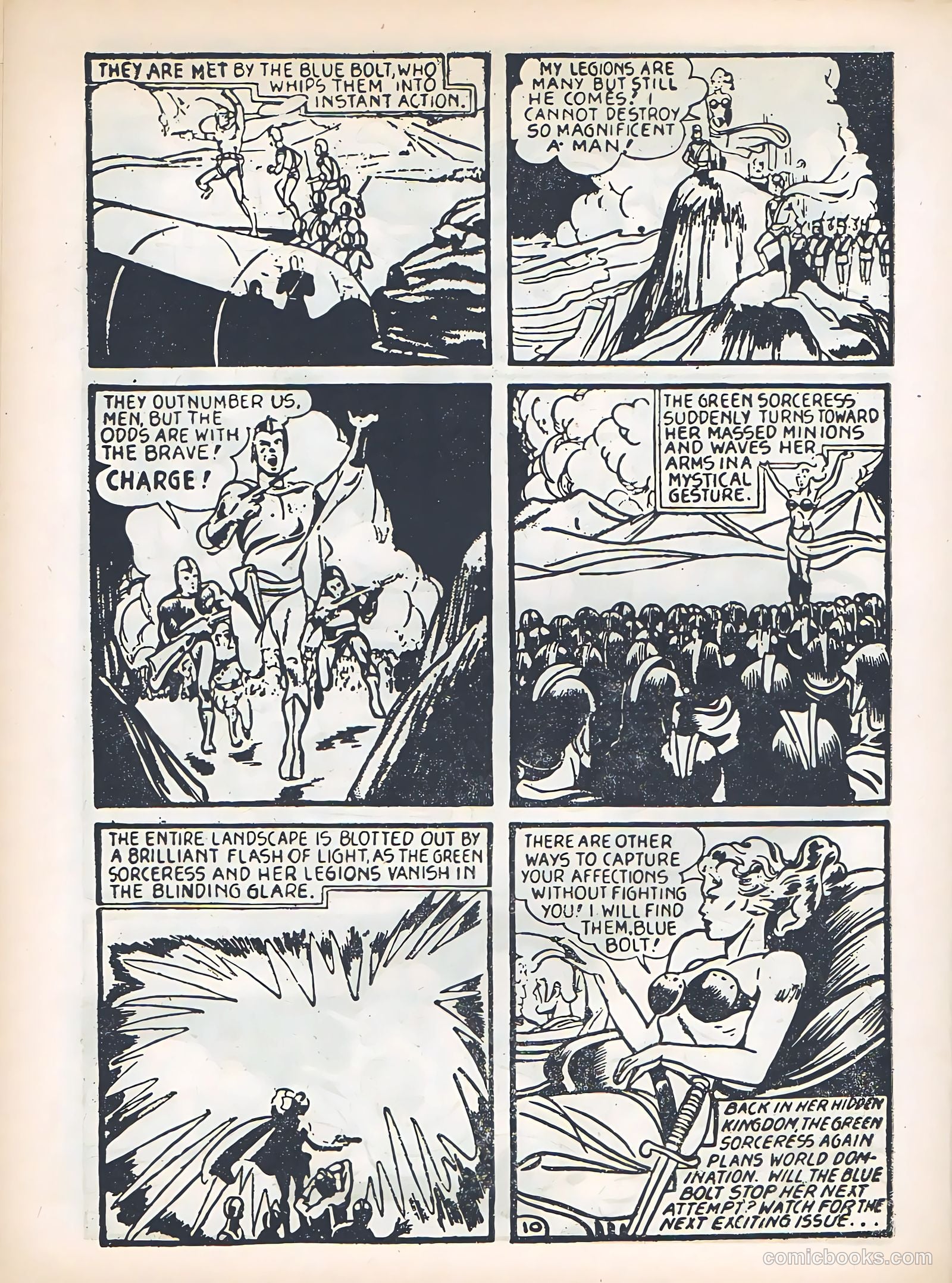 Blue Bolt #4 — page 28 of 36