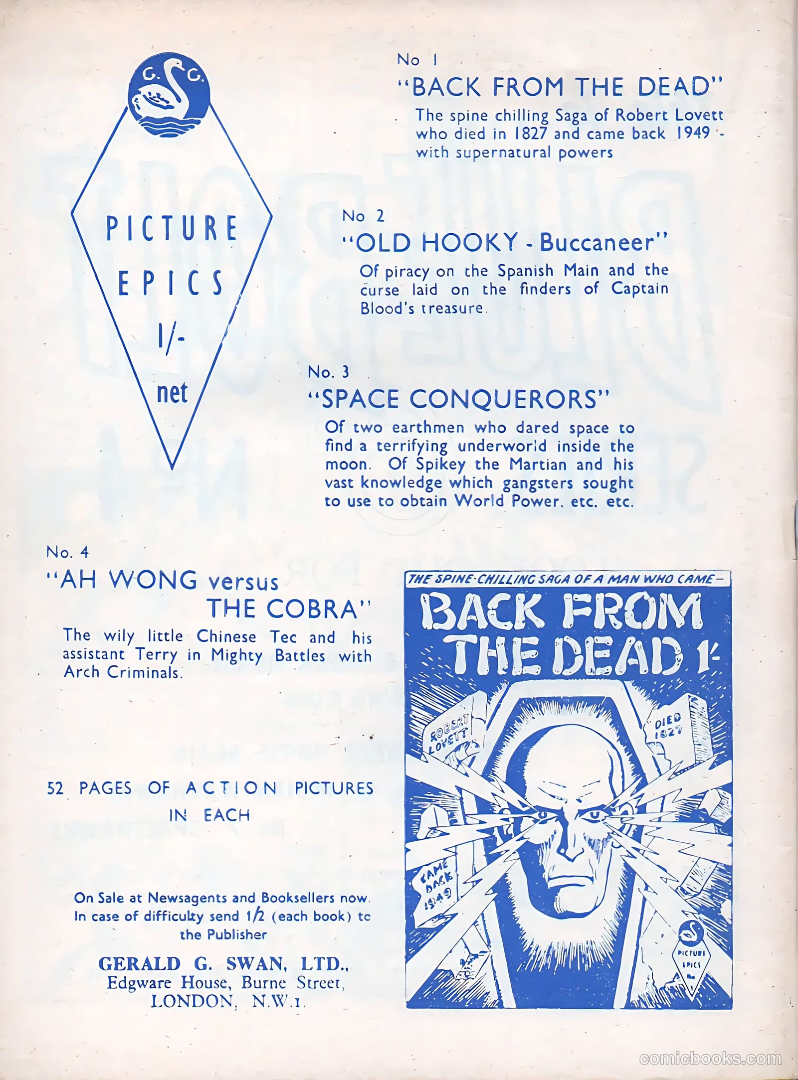 Blue Bolt #4 — page 36 of 36