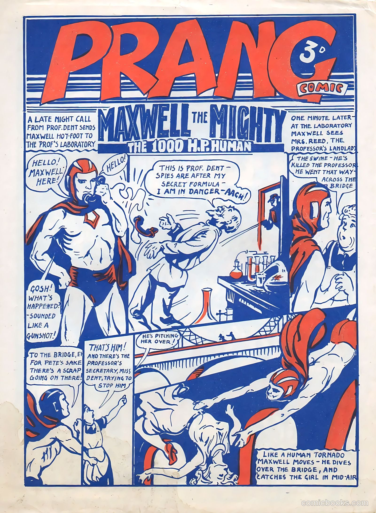 Prang Comic #1 — page 1 of 8