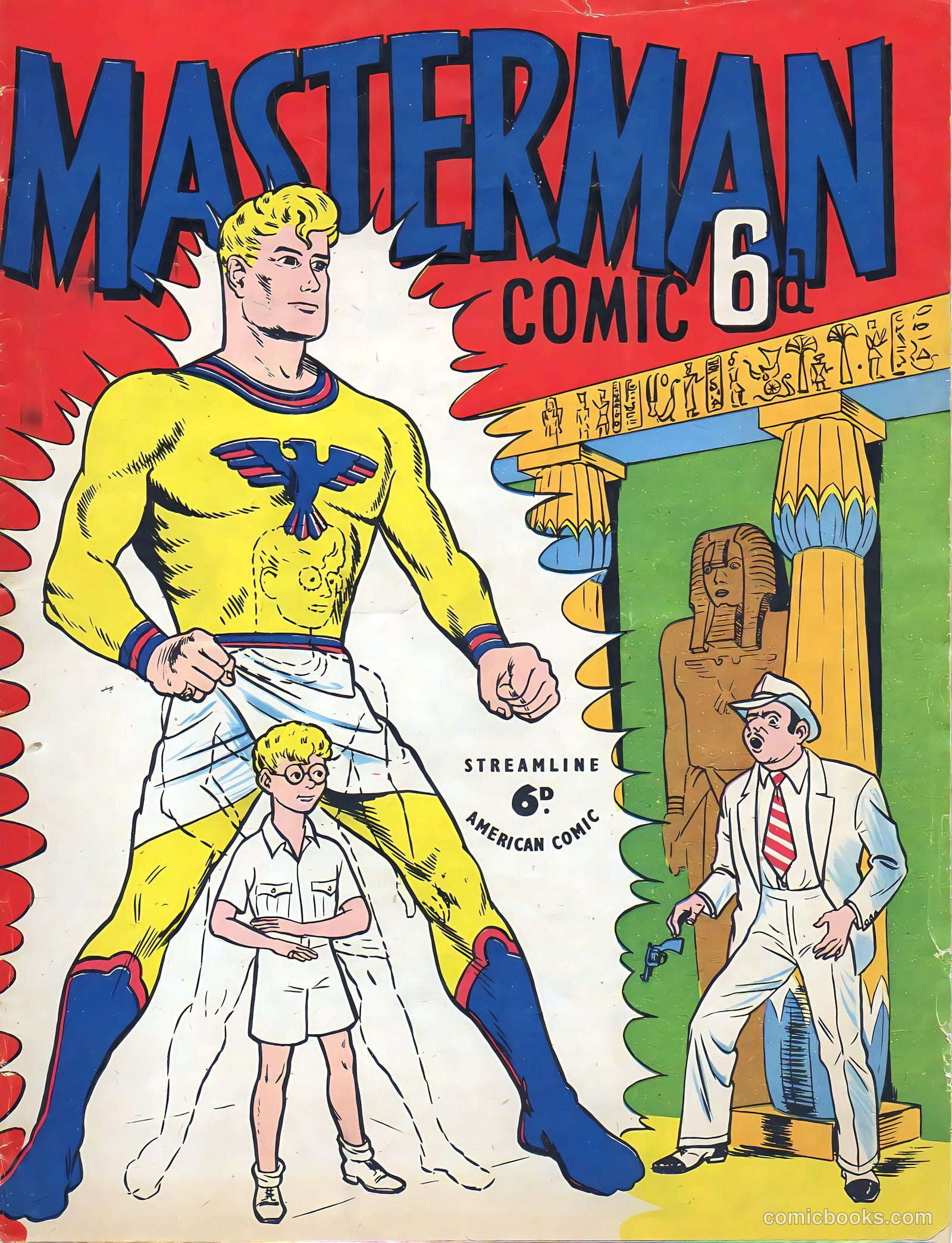 Masterman Comic #1 — page 1 of 28