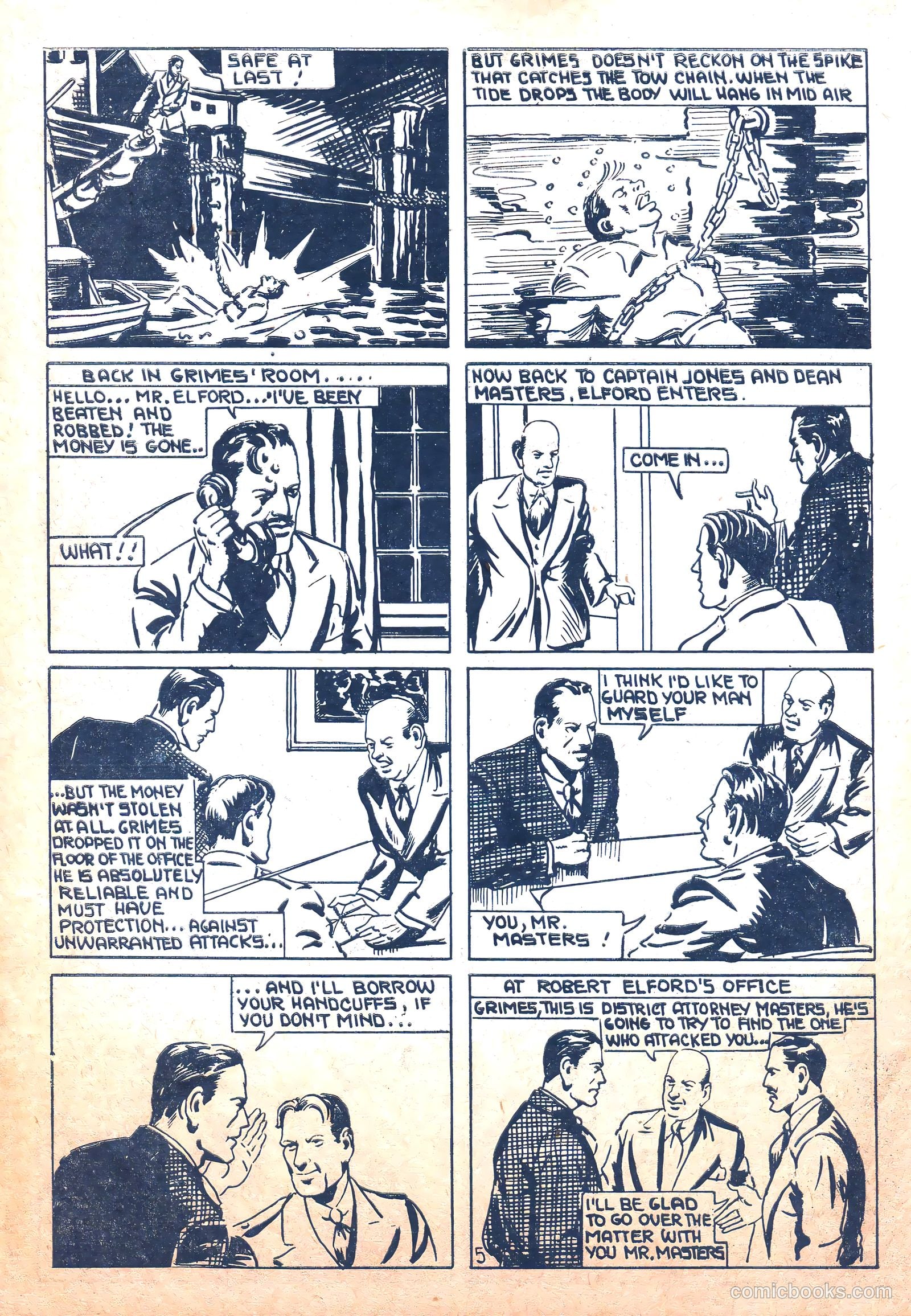 Keen Detective Funnies 15 v2 #11 — page 32 of 68
