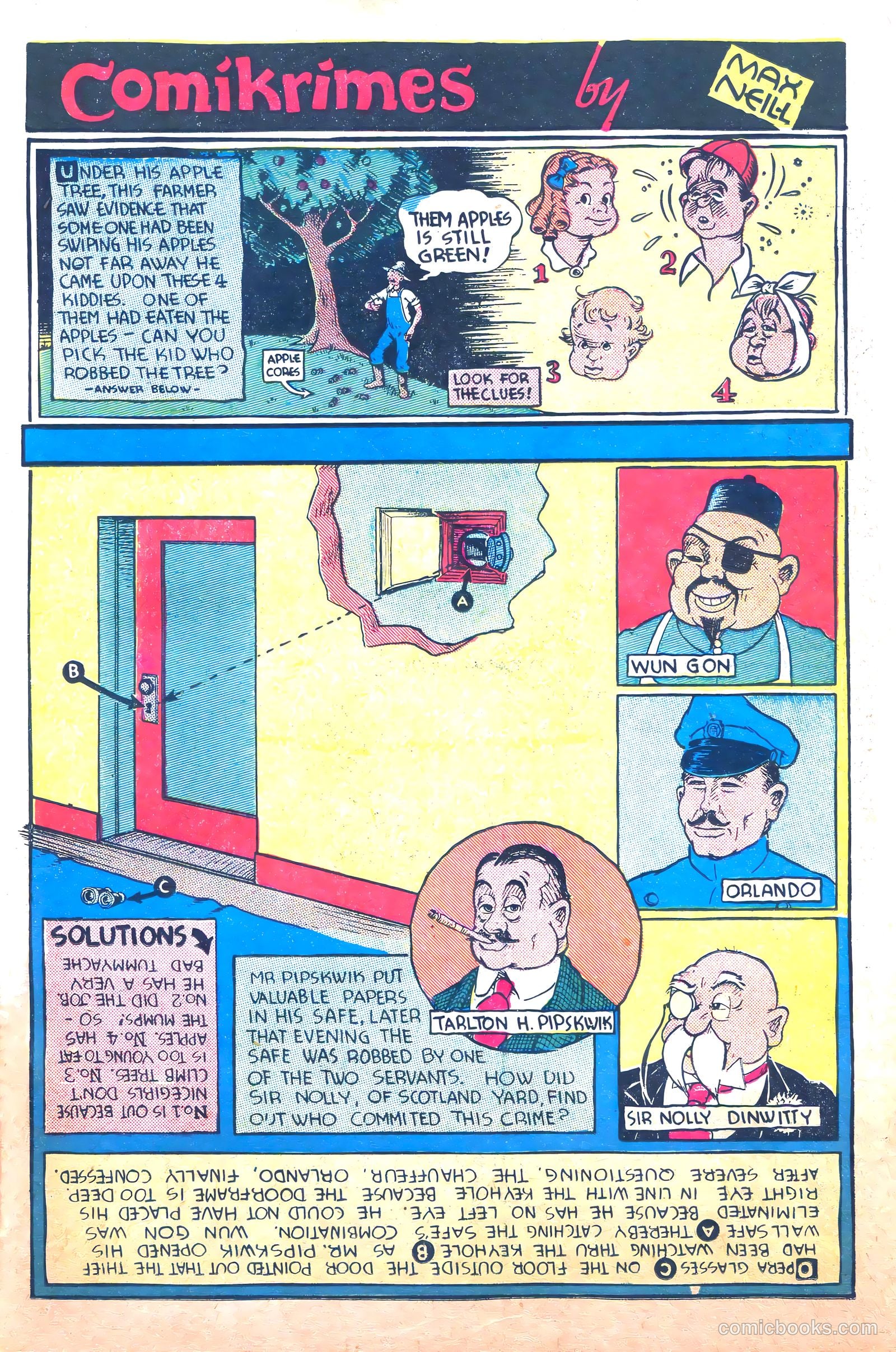 Keen Detective Funnies 15 v2 #11 — page 43 of 68
