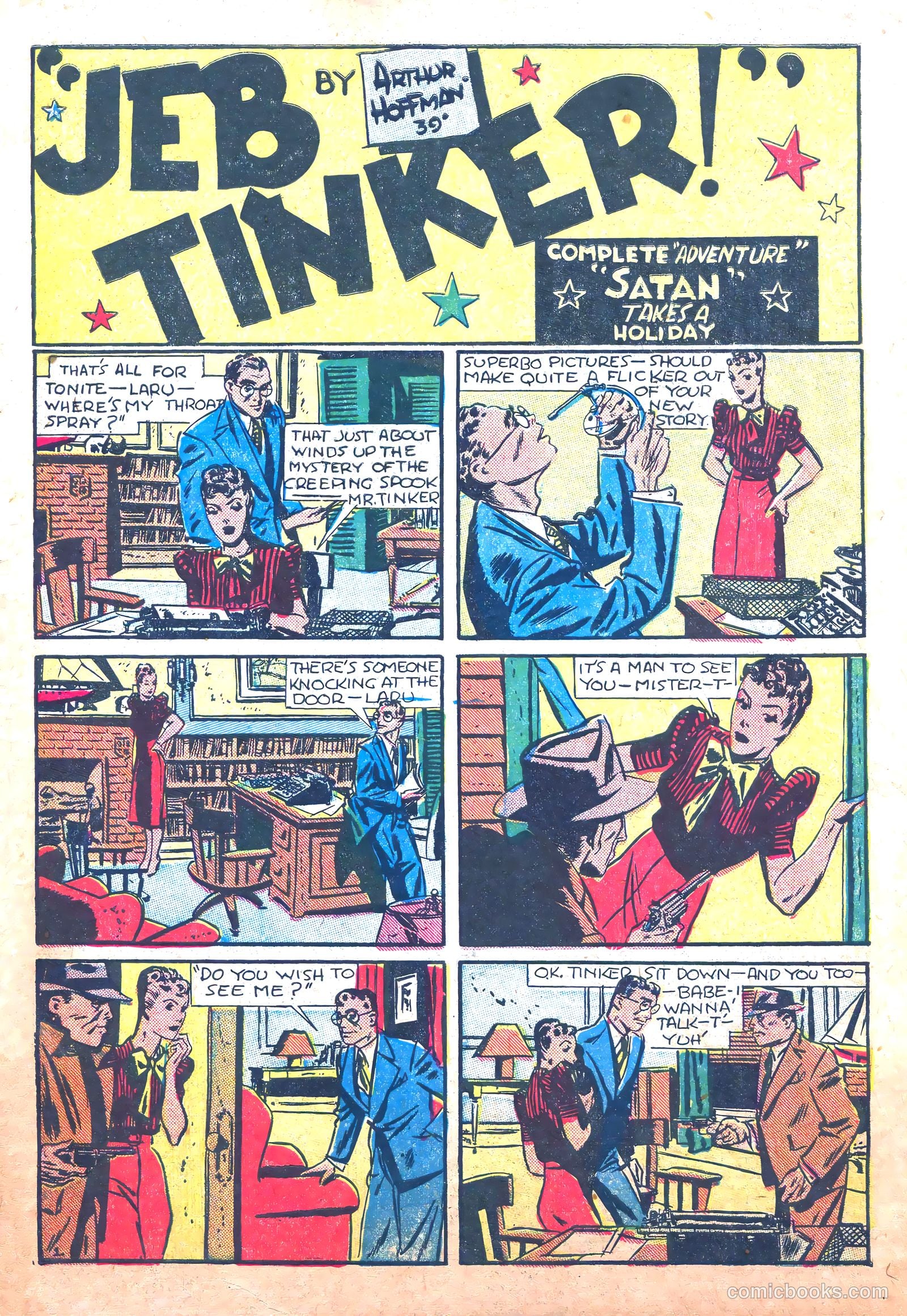 Keen Detective Funnies 15 v2 #11 — page 51 of 68