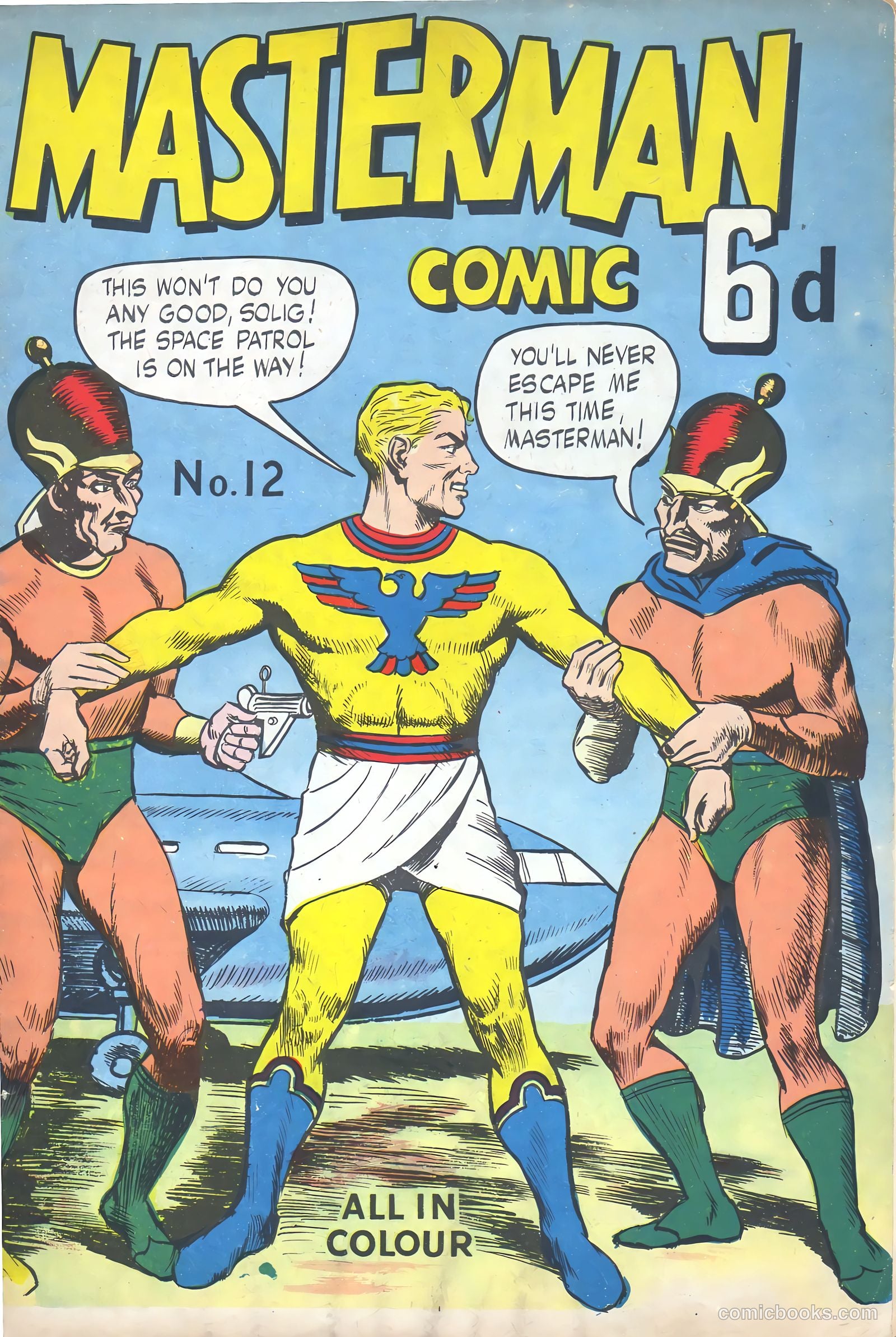 Masterman Comic #12 — page 1 of 26