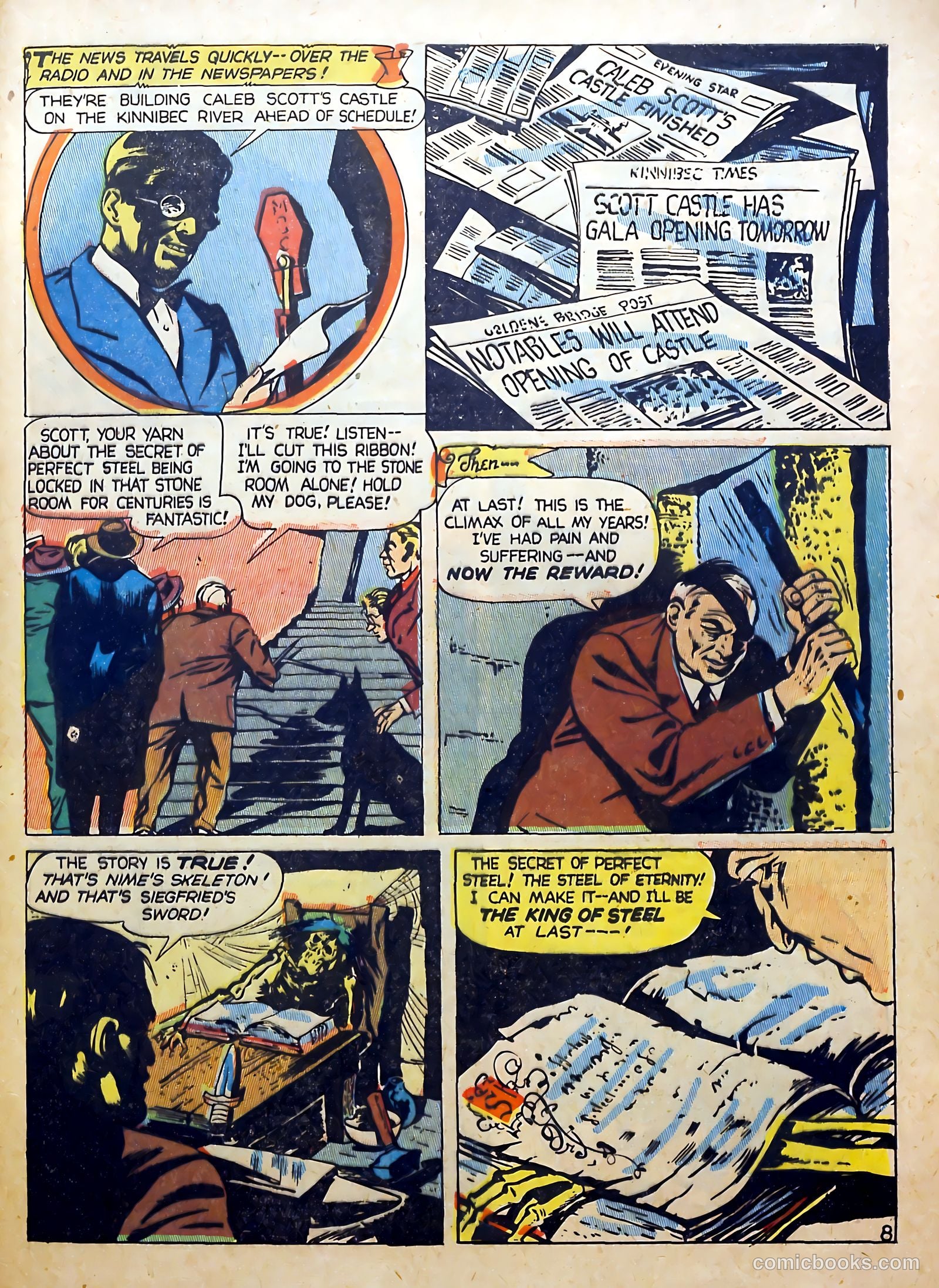 Clue Comics #10 — page 49 of 53