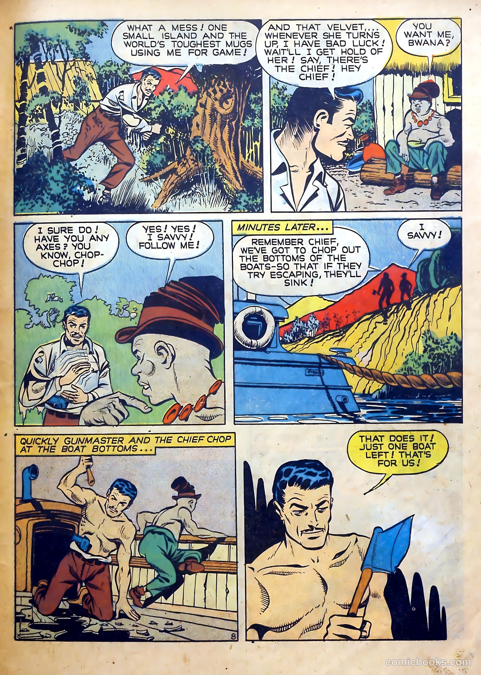 Clue Comics #14 — page 47 of 52