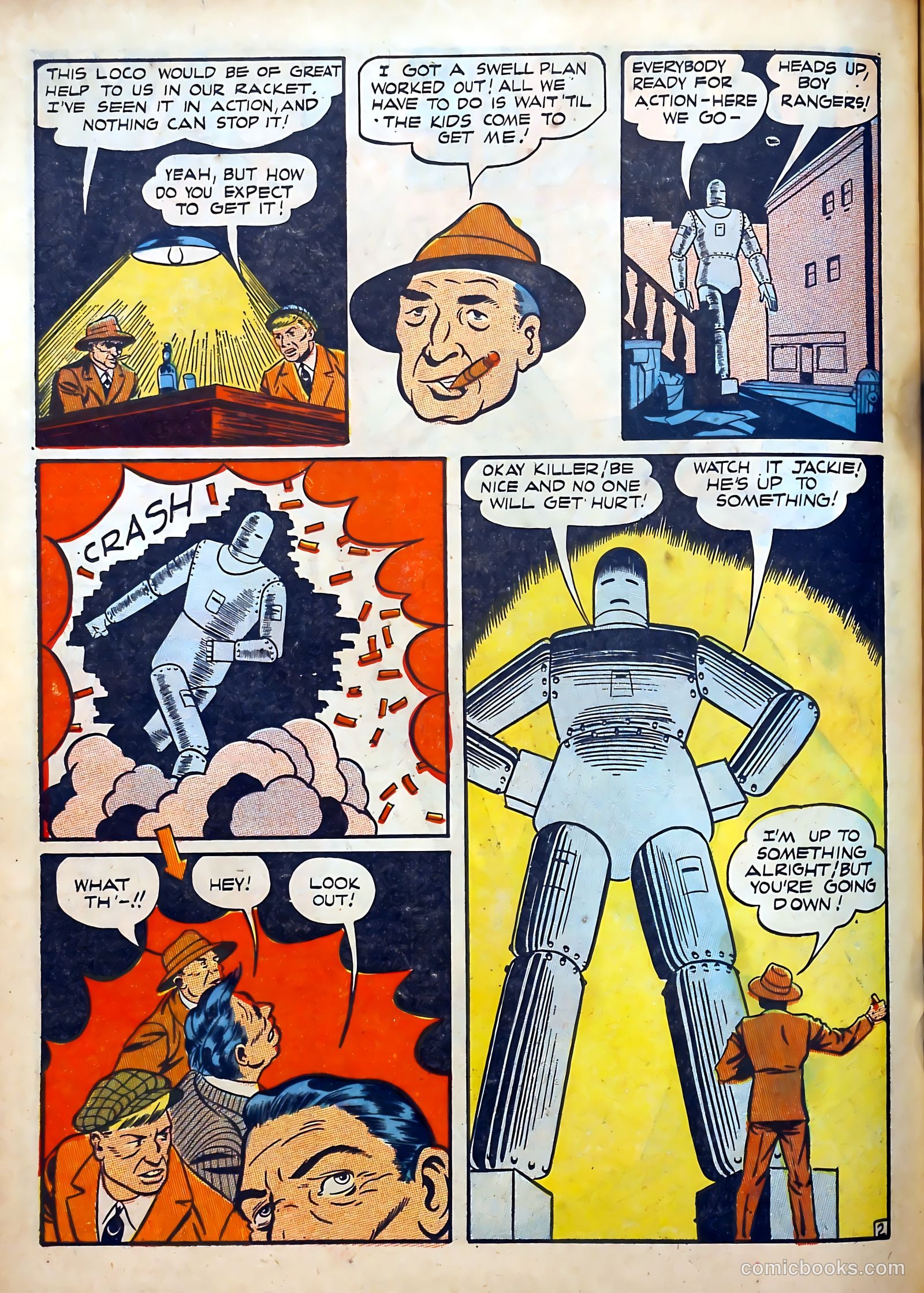 Clue Comics #4 — page 54 of 68