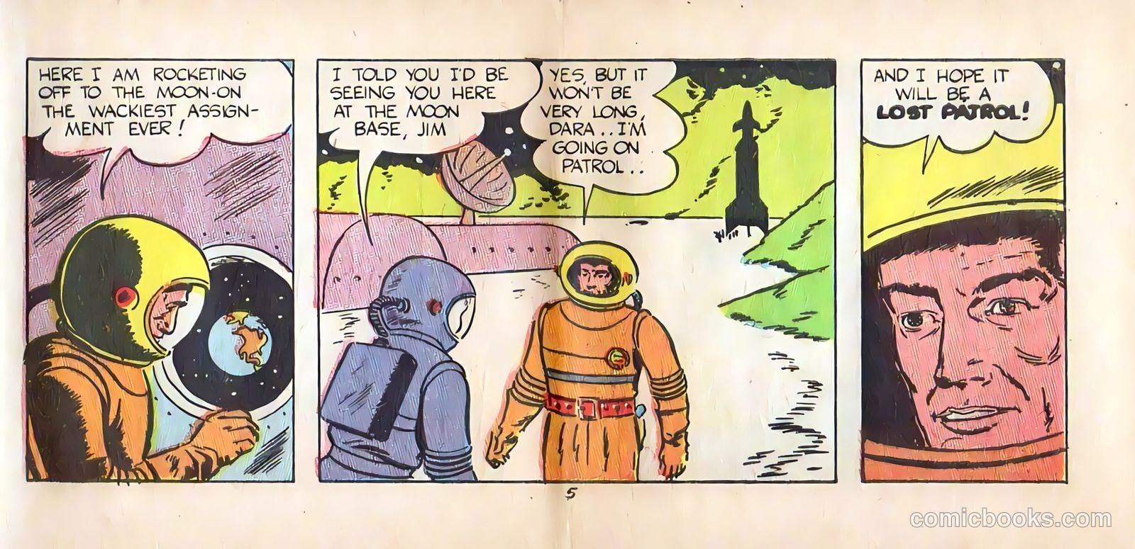 Jim Solar Space Sheriff Defeats the Moon Missile Men #1 — page 5 of 16