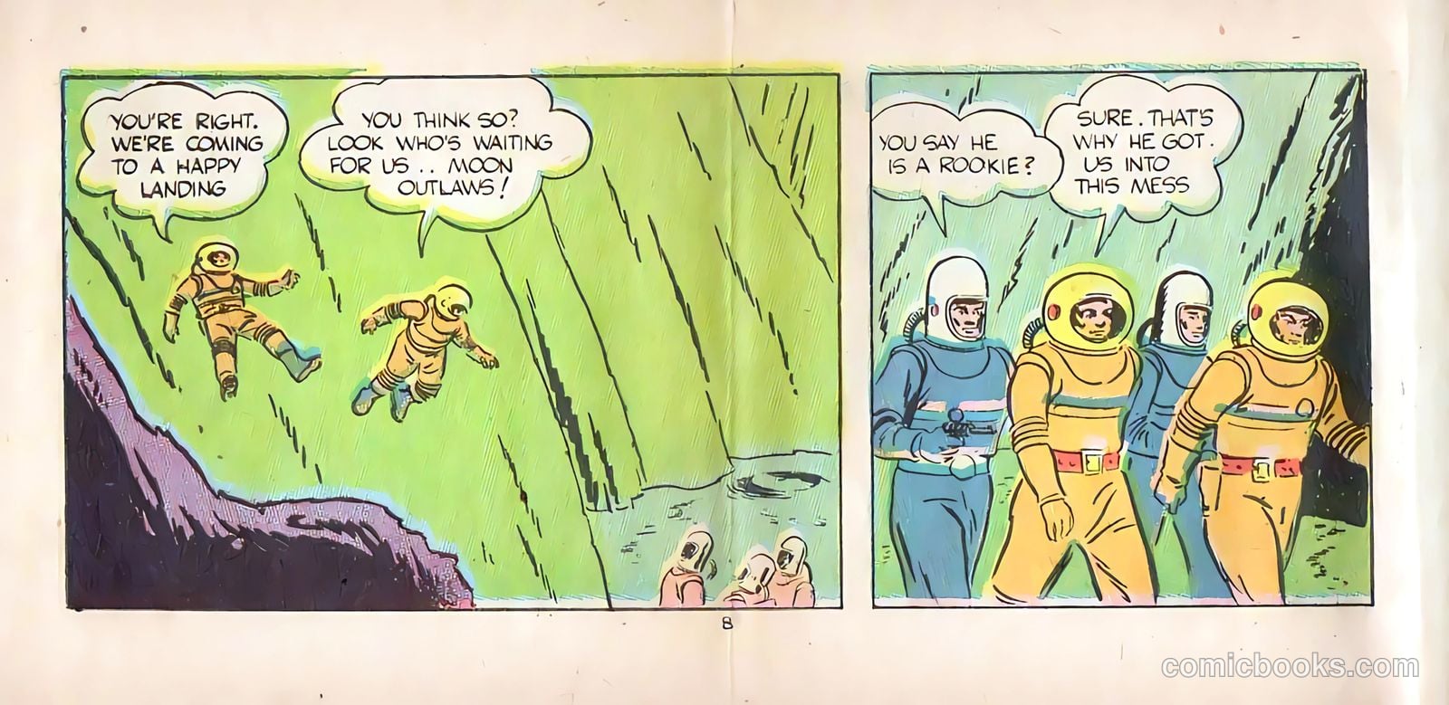 Jim Solar Space Sheriff Defeats the Moon Missile Men #1 — page 8 of 16