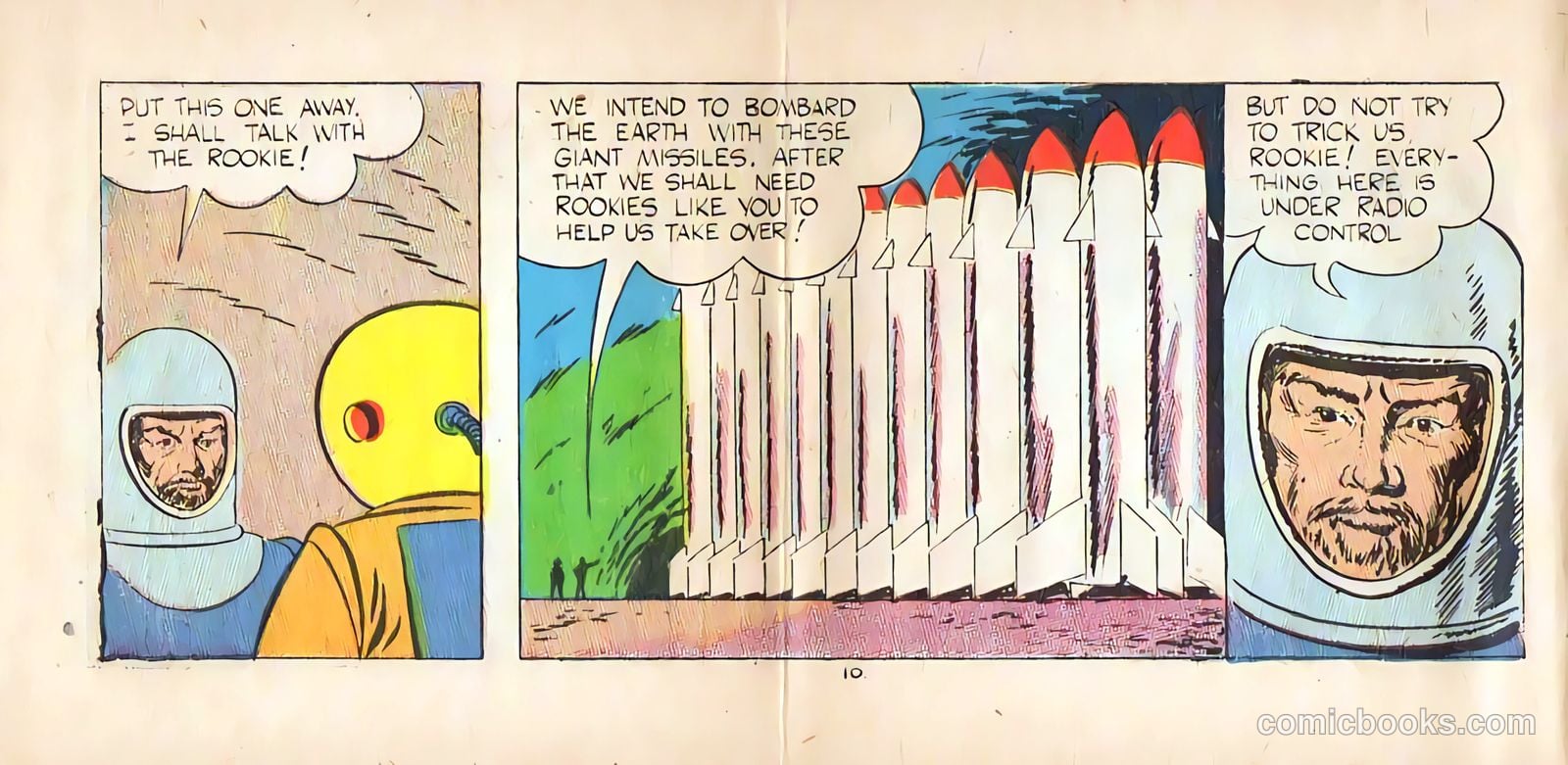 Jim Solar Space Sheriff Defeats the Moon Missile Men #1 — page 10 of 16