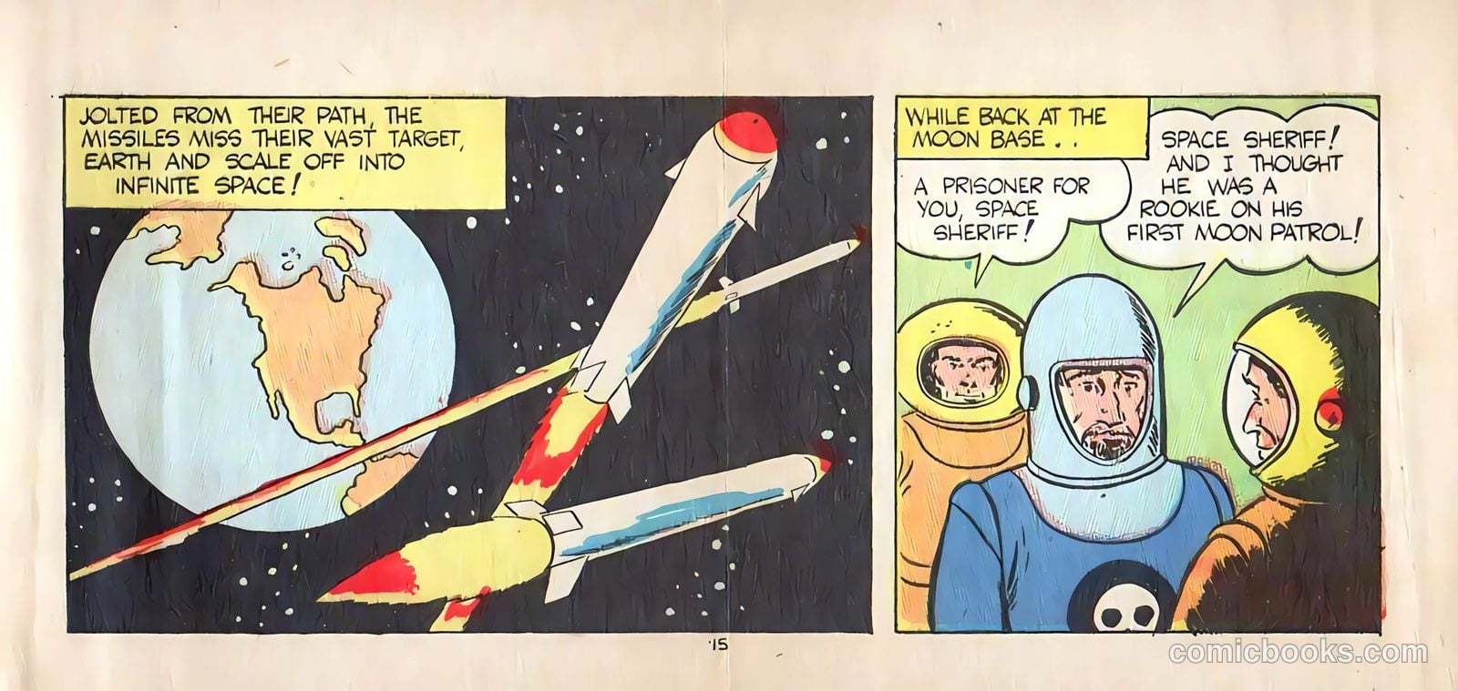 Jim Solar Space Sheriff Defeats the Moon Missile Men #1 — page 15 of 16