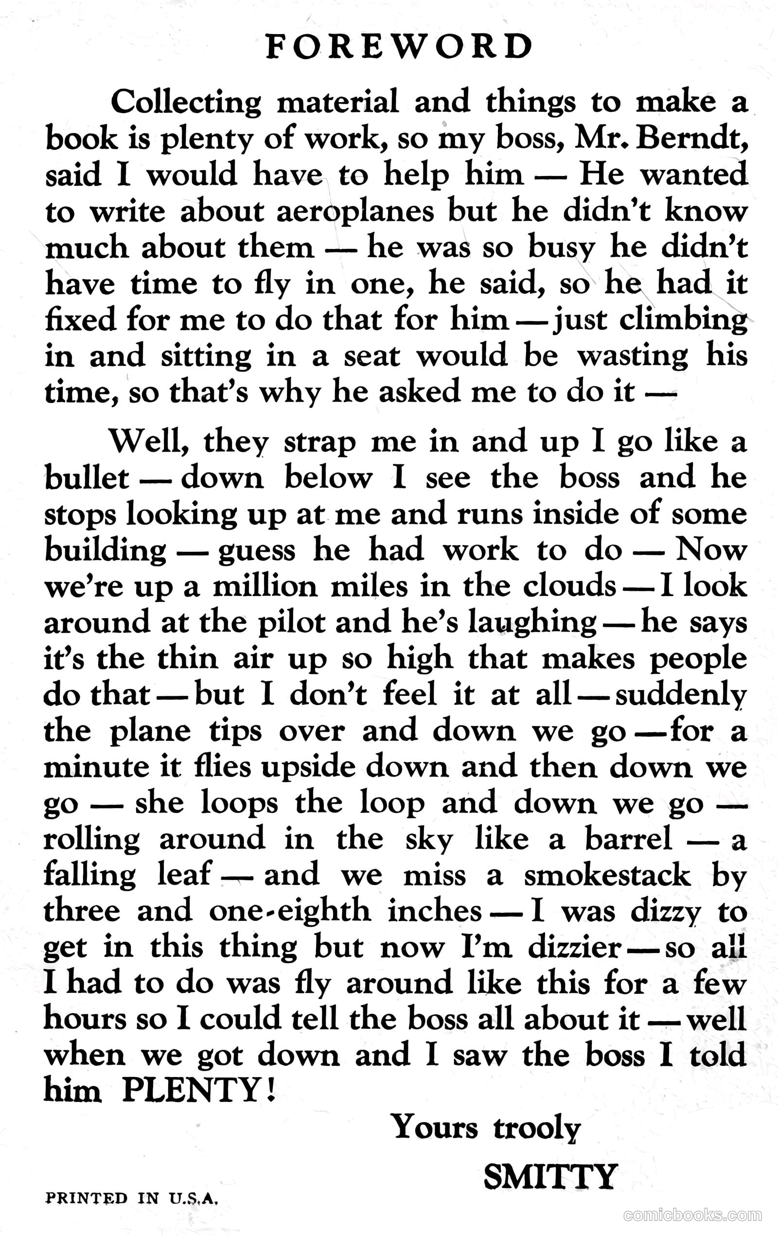 Smitty the Flying Office Boy #nn — page 3 of 89