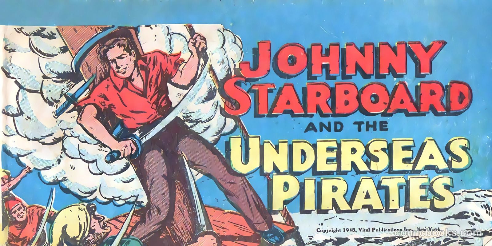 Johnny Starboard and the Underseas Pirates #1 — page 1 of 23