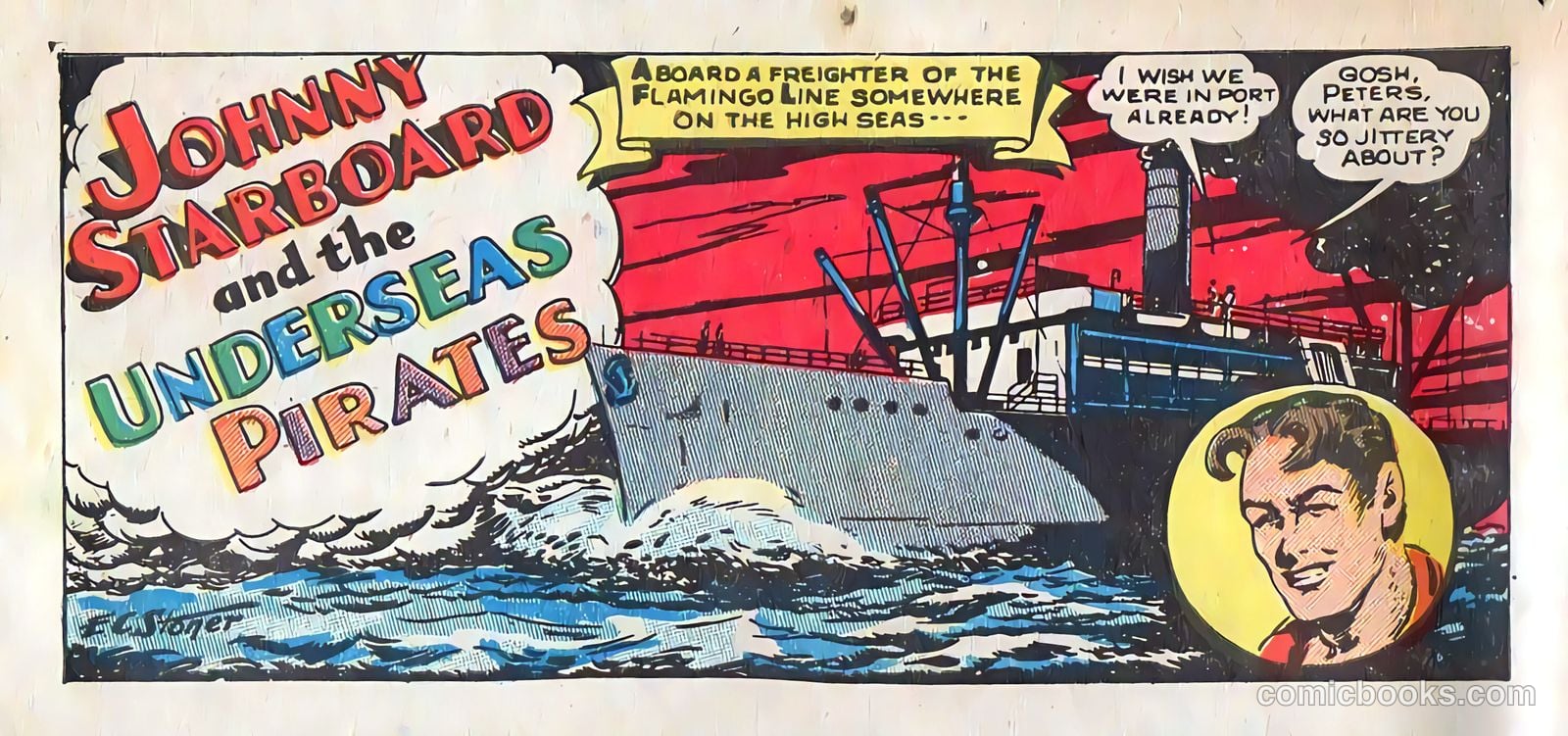 Johnny Starboard and the Underseas Pirates #1 — page 2 of 23