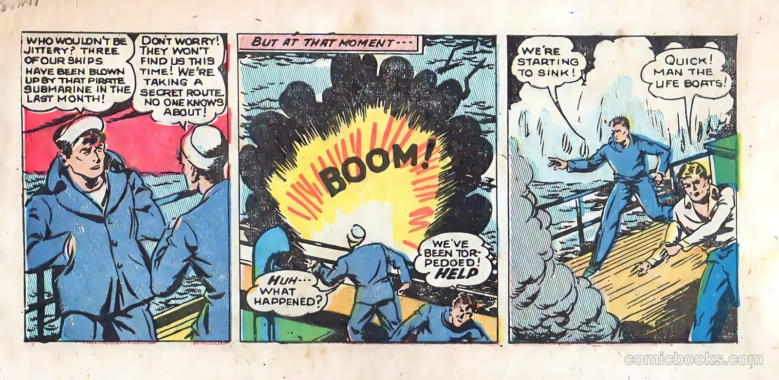 Johnny Starboard and the Underseas Pirates #1 — page 3 of 23