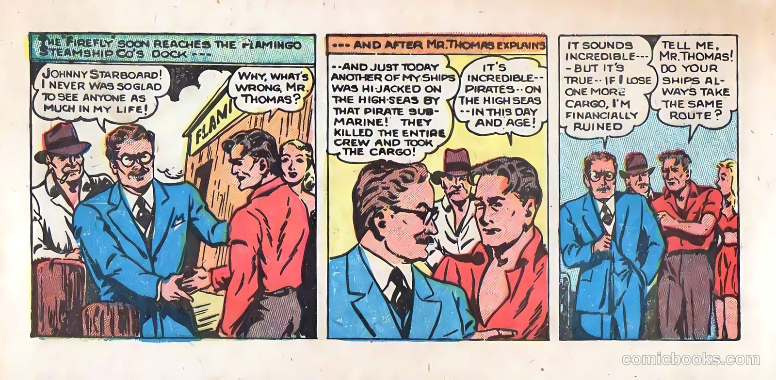 Johnny Starboard and the Underseas Pirates #1 — page 6 of 23