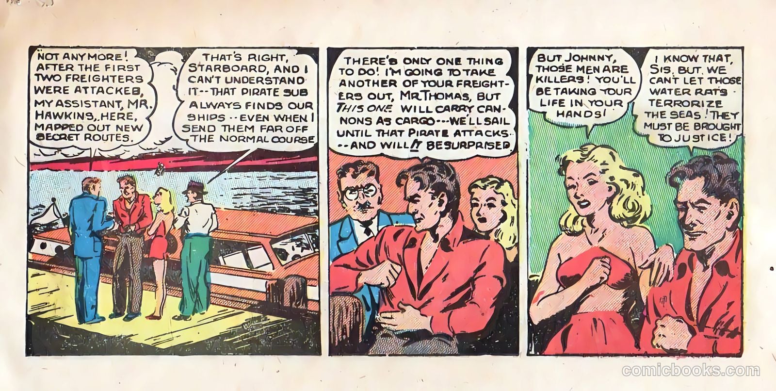 Johnny Starboard and the Underseas Pirates #1 — page 7 of 23