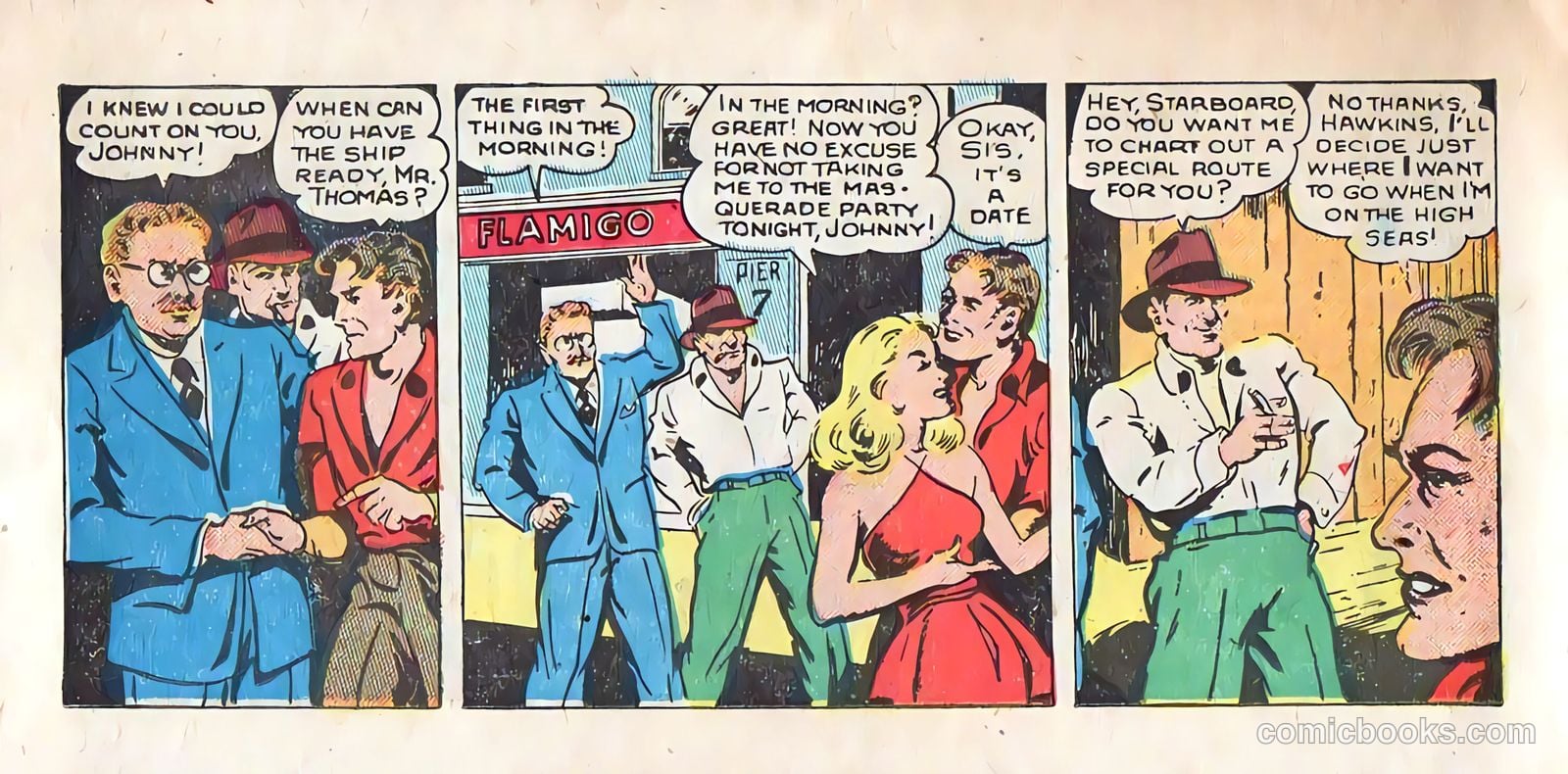 Johnny Starboard and the Underseas Pirates #1 — page 8 of 23