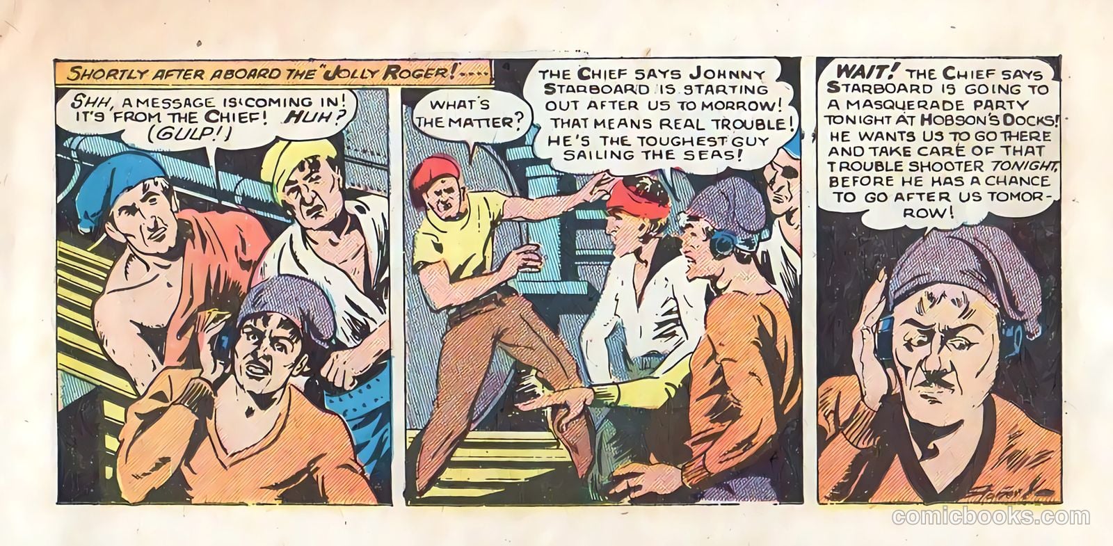 Johnny Starboard and the Underseas Pirates #1 — page 9 of 23
