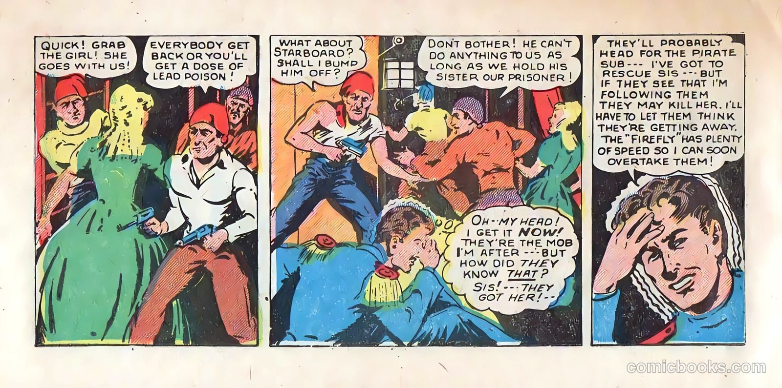 Johnny Starboard and the Underseas Pirates #1 — page 12 of 23