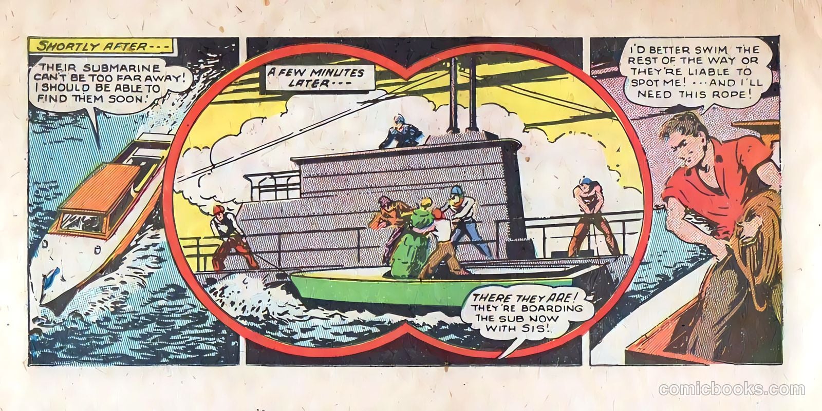 Johnny Starboard and the Underseas Pirates #1 — page 14 of 23