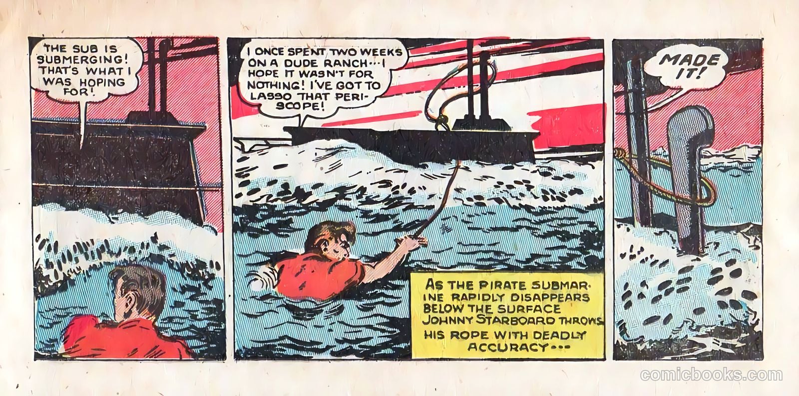 Johnny Starboard and the Underseas Pirates #1 — page 15 of 23