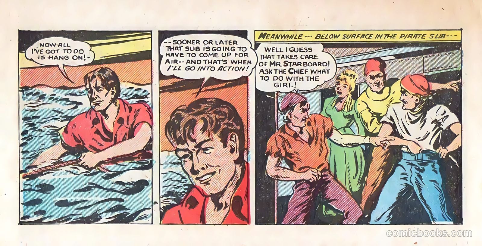 Johnny Starboard and the Underseas Pirates #1 — page 16 of 23