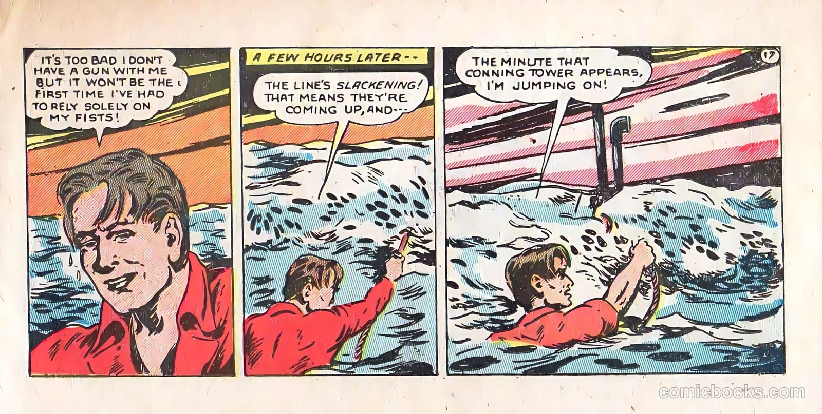 Johnny Starboard and the Underseas Pirates #1 — page 17 of 23