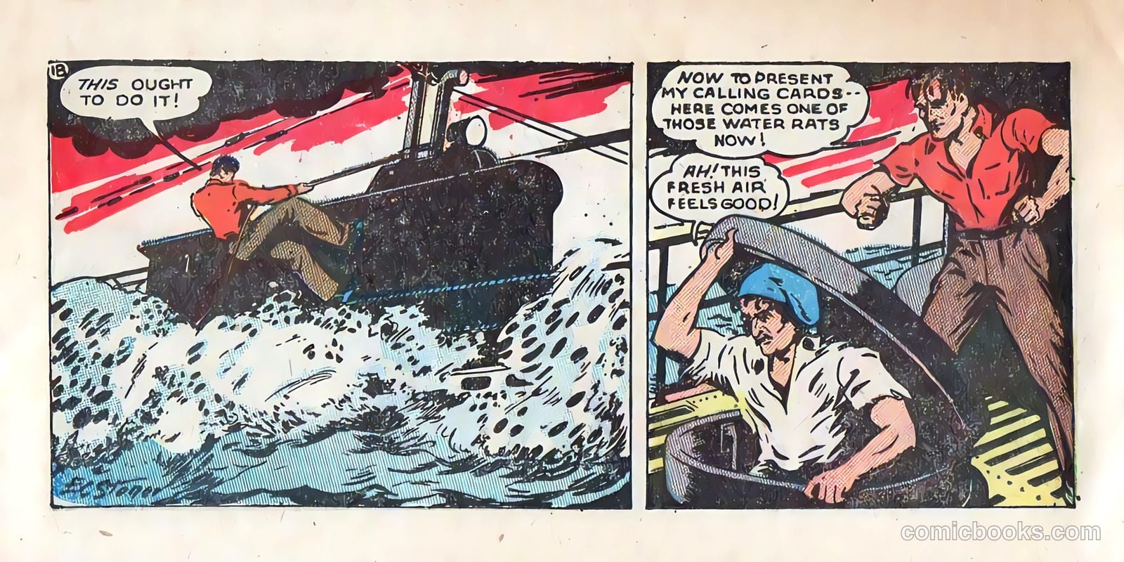 Johnny Starboard and the Underseas Pirates #1 — page 18 of 23