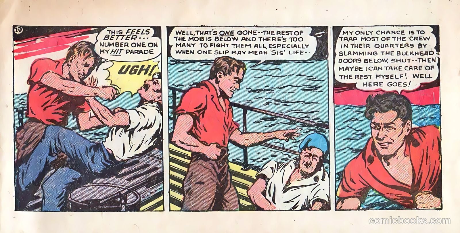 Johnny Starboard and the Underseas Pirates #1 — page 19 of 23