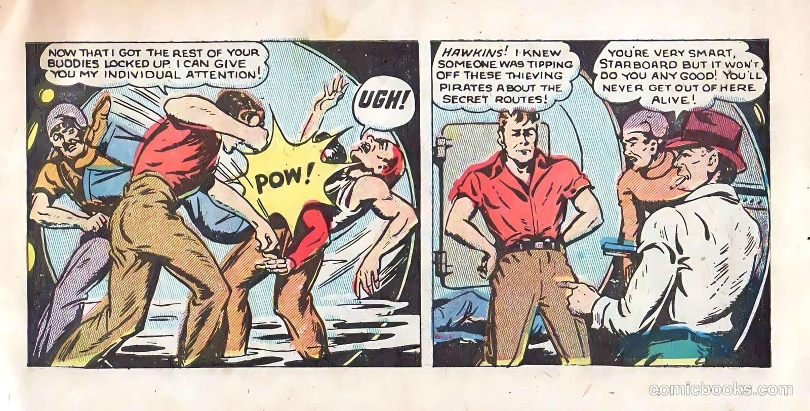 Johnny Starboard and the Underseas Pirates #1 — page 21 of 23