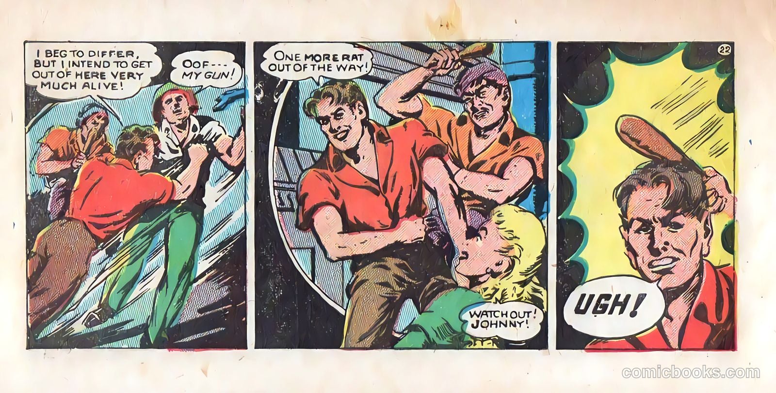 Johnny Starboard and the Underseas Pirates #1 — page 22 of 23